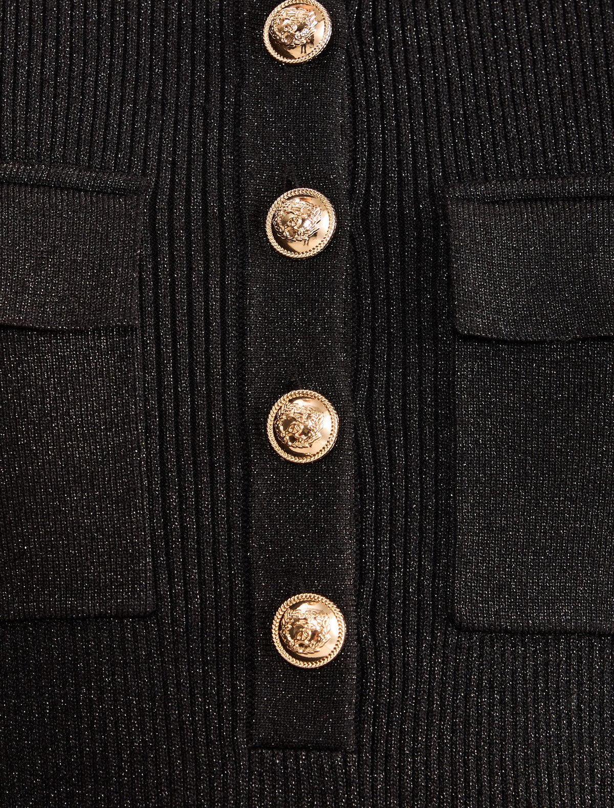 Emelia Lurex Knit Mini Dress