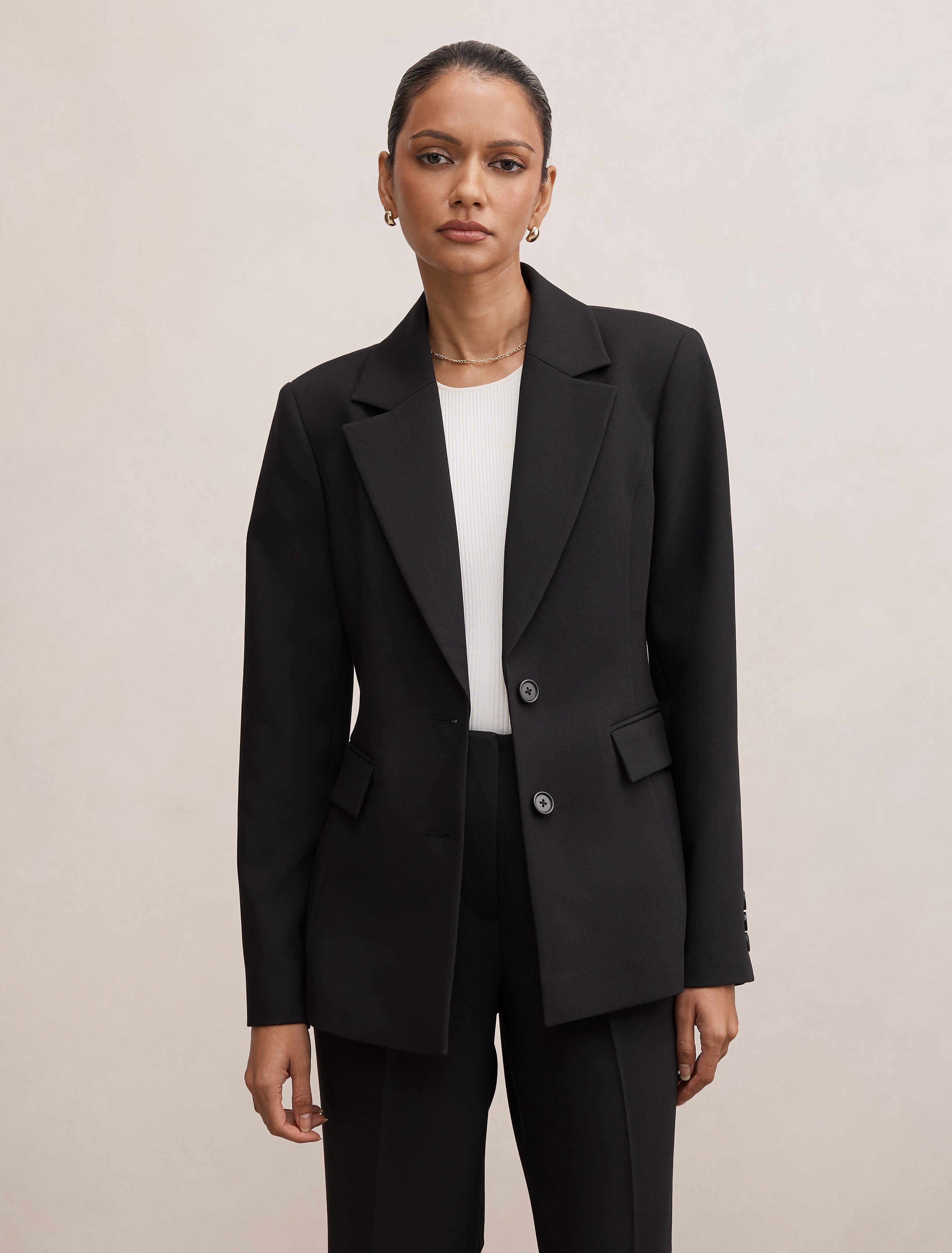 Lee Petite Nipped Waist Blazer