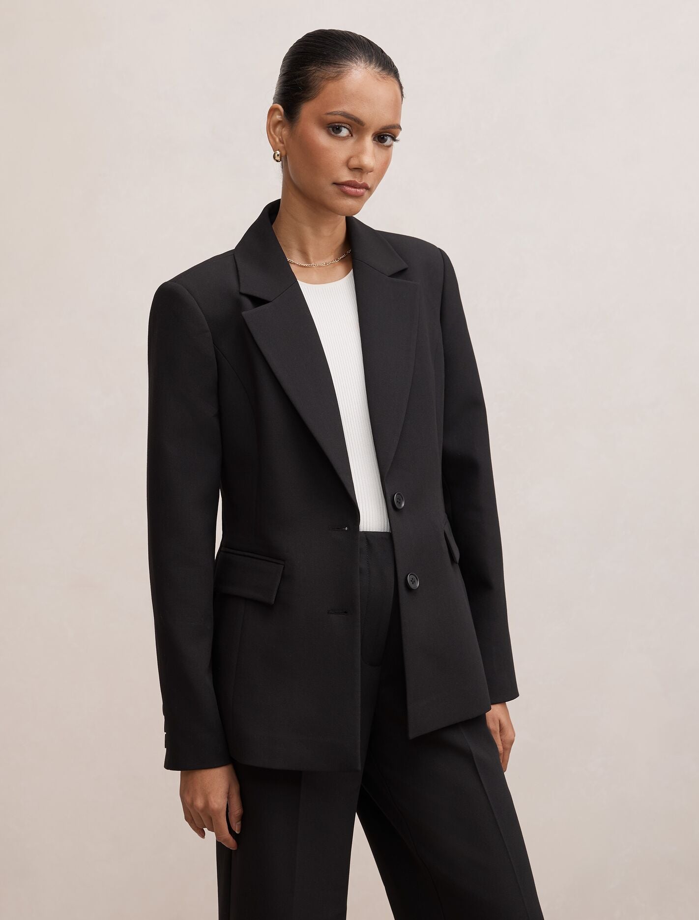 Lee Petite Nipped Waist Blazer