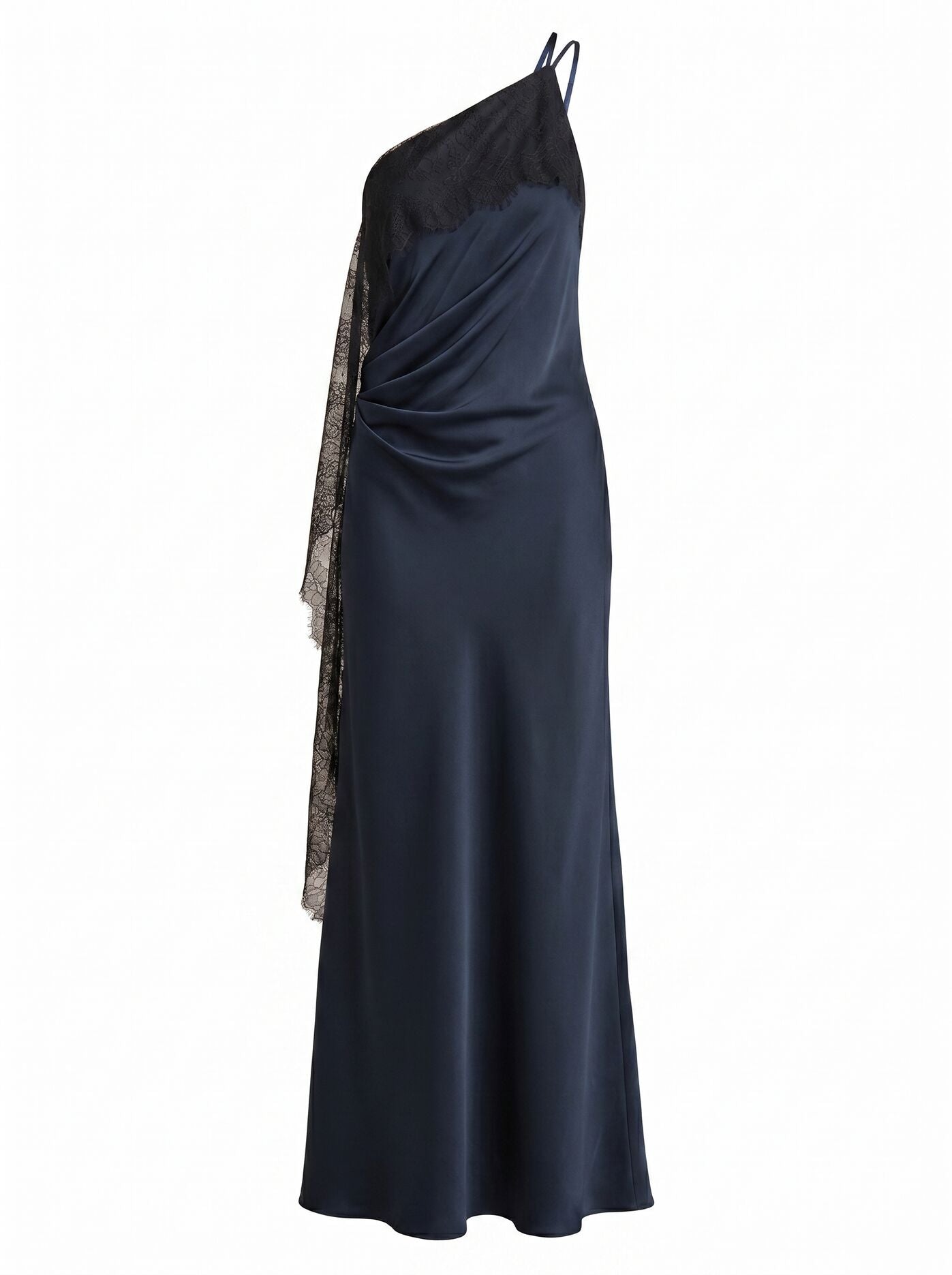 Sylvie Asym Satin Bias Dress