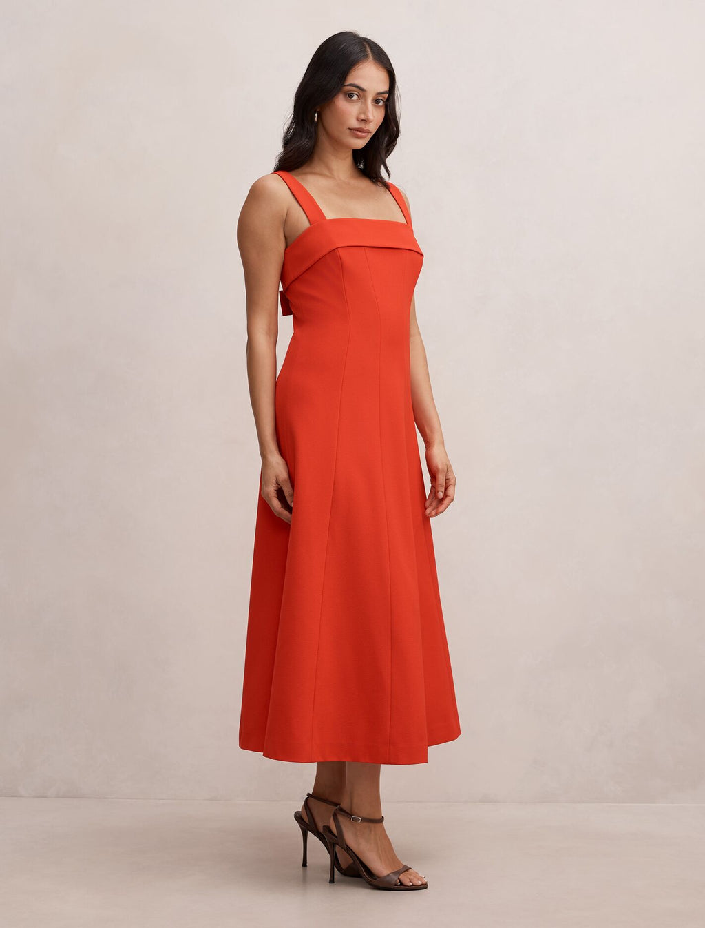 Harriet Low Midi Dress