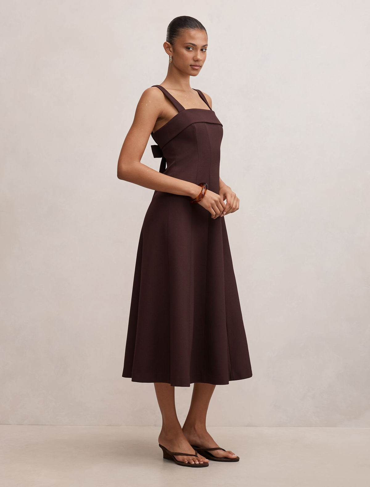 Harriet Bow Midi Dress