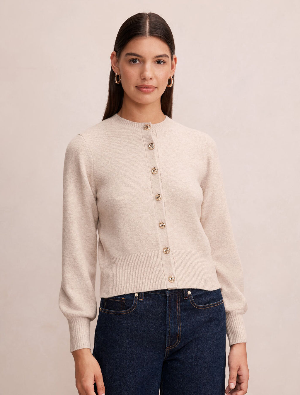 Magda Balloon Cardigan