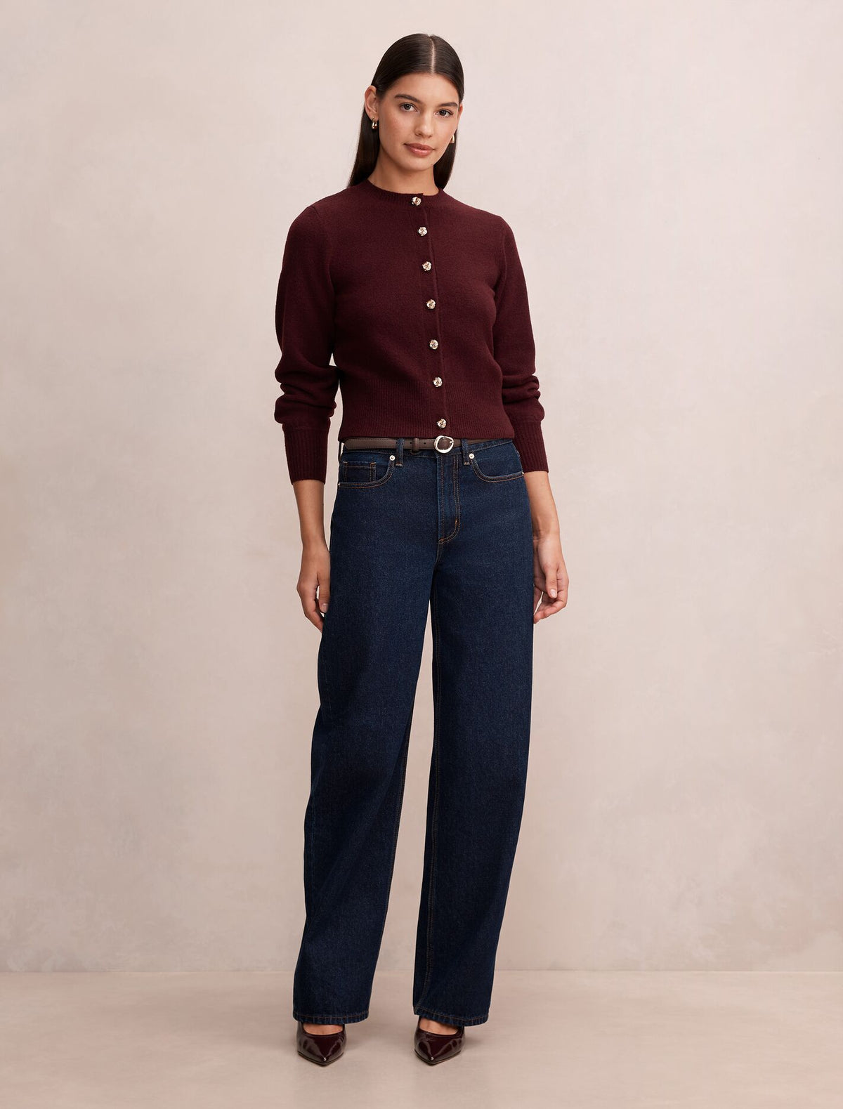 Magda Balloon Cardigan