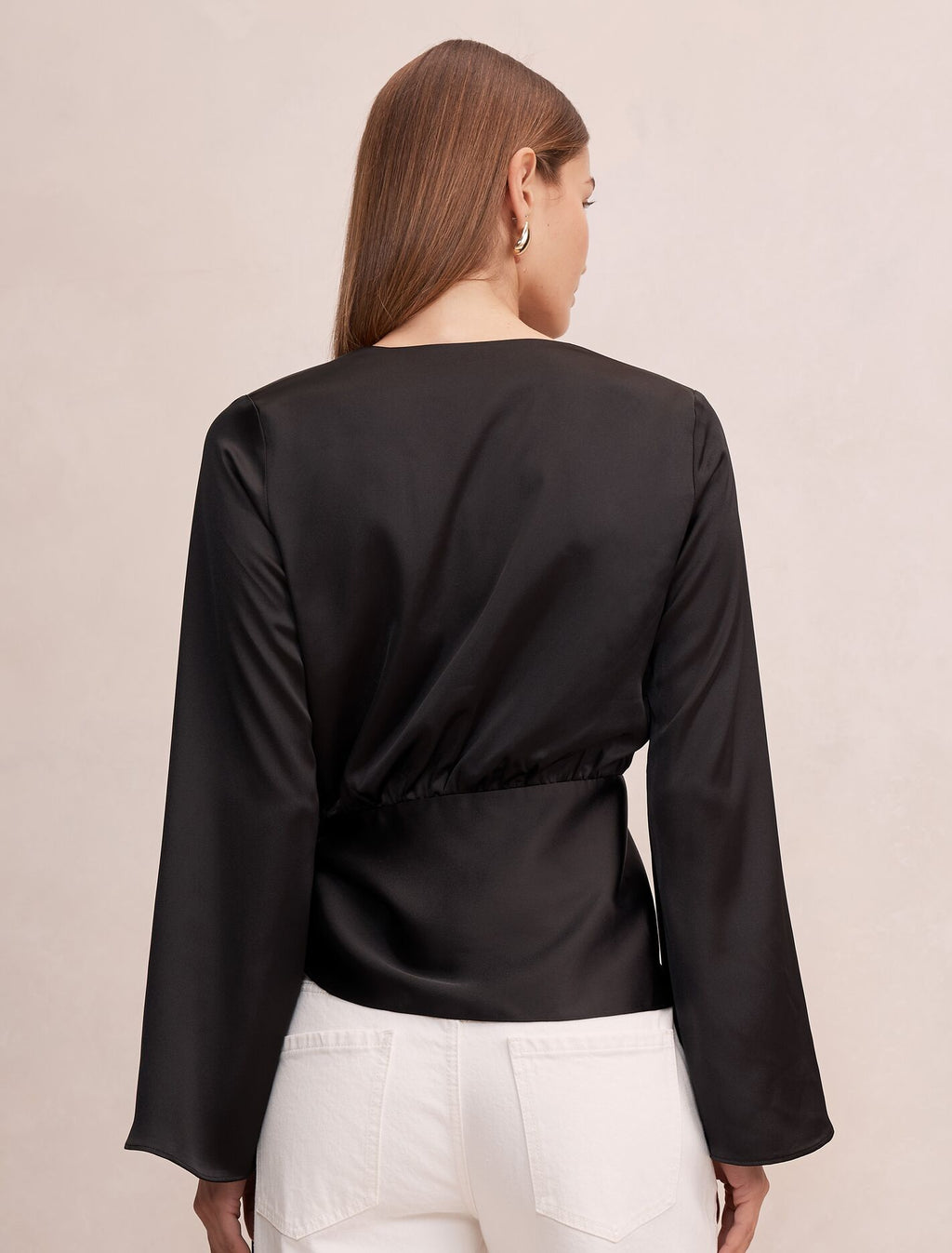 Maelle Scarf Tie Top