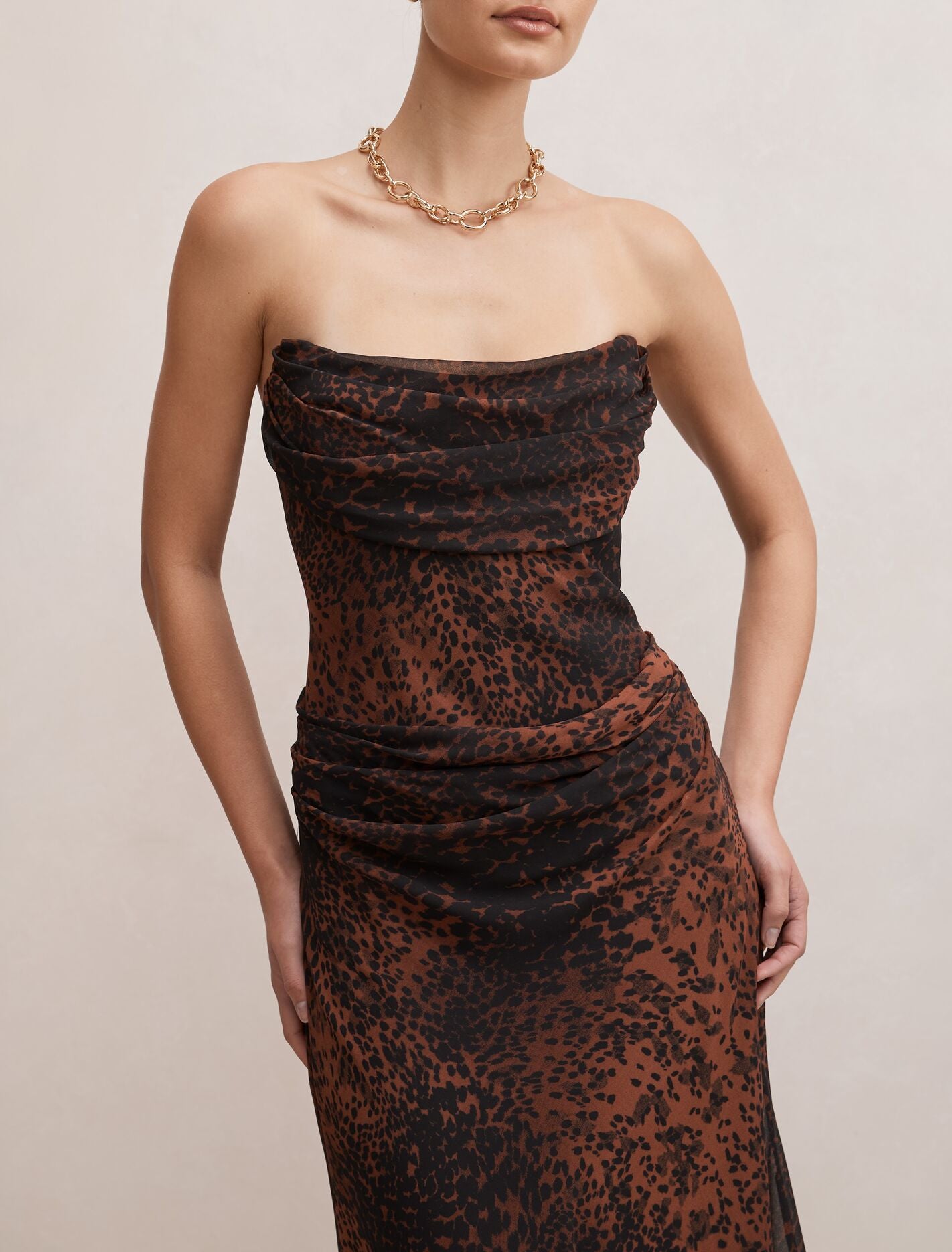 Gwynne Draped Maxi Dress