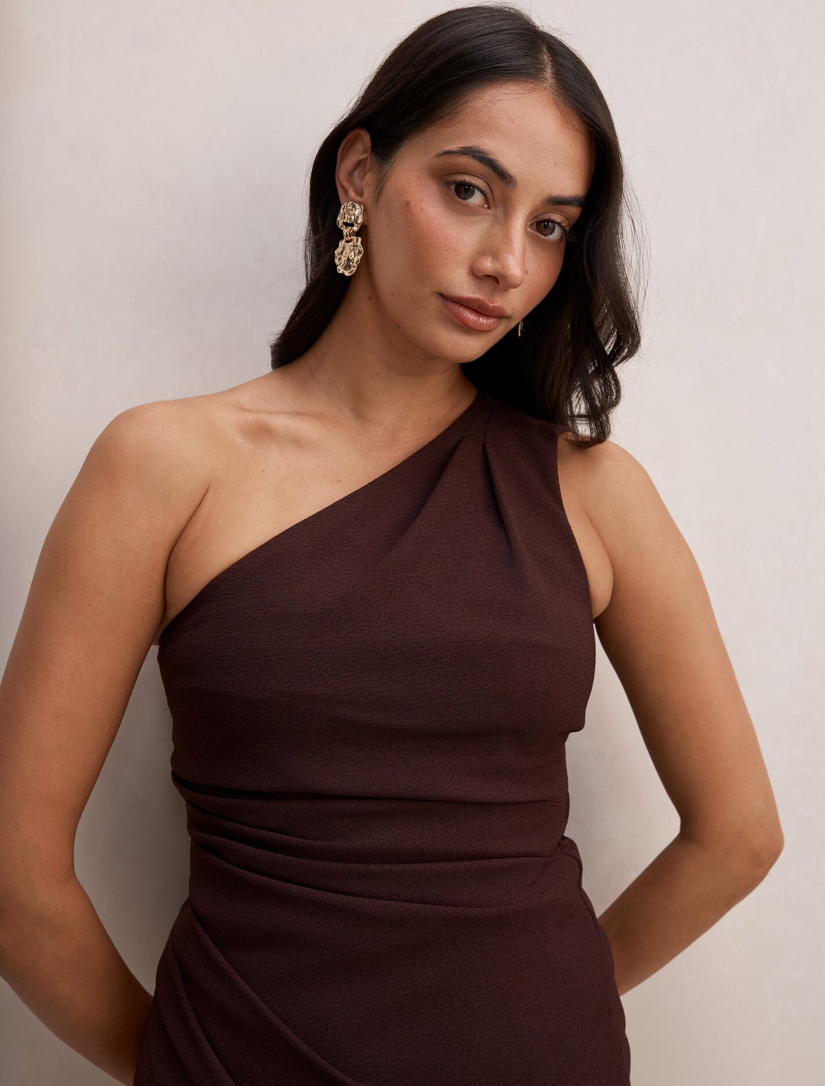 Yolanda Shoulder Gown