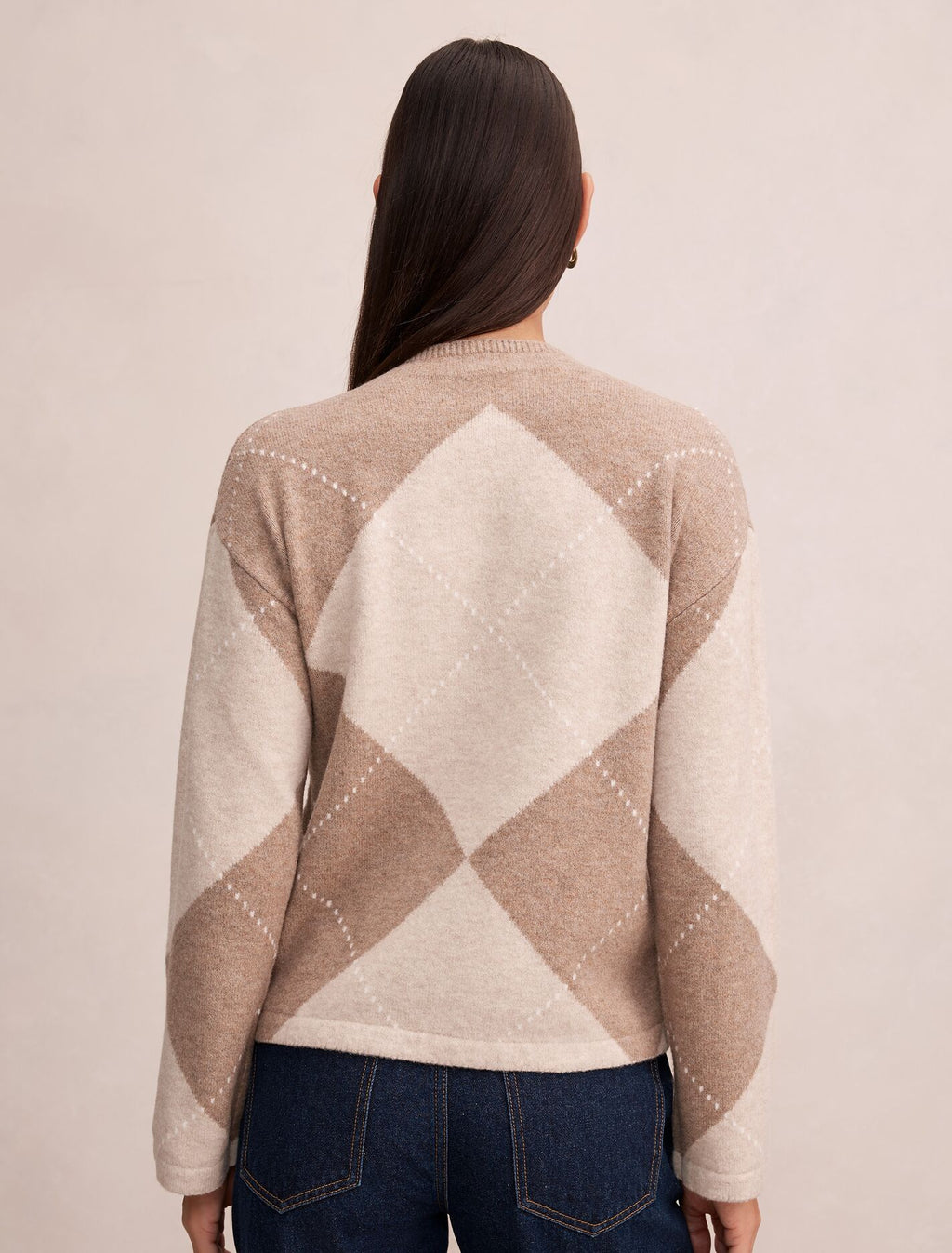 Amal Argyle Sweater
