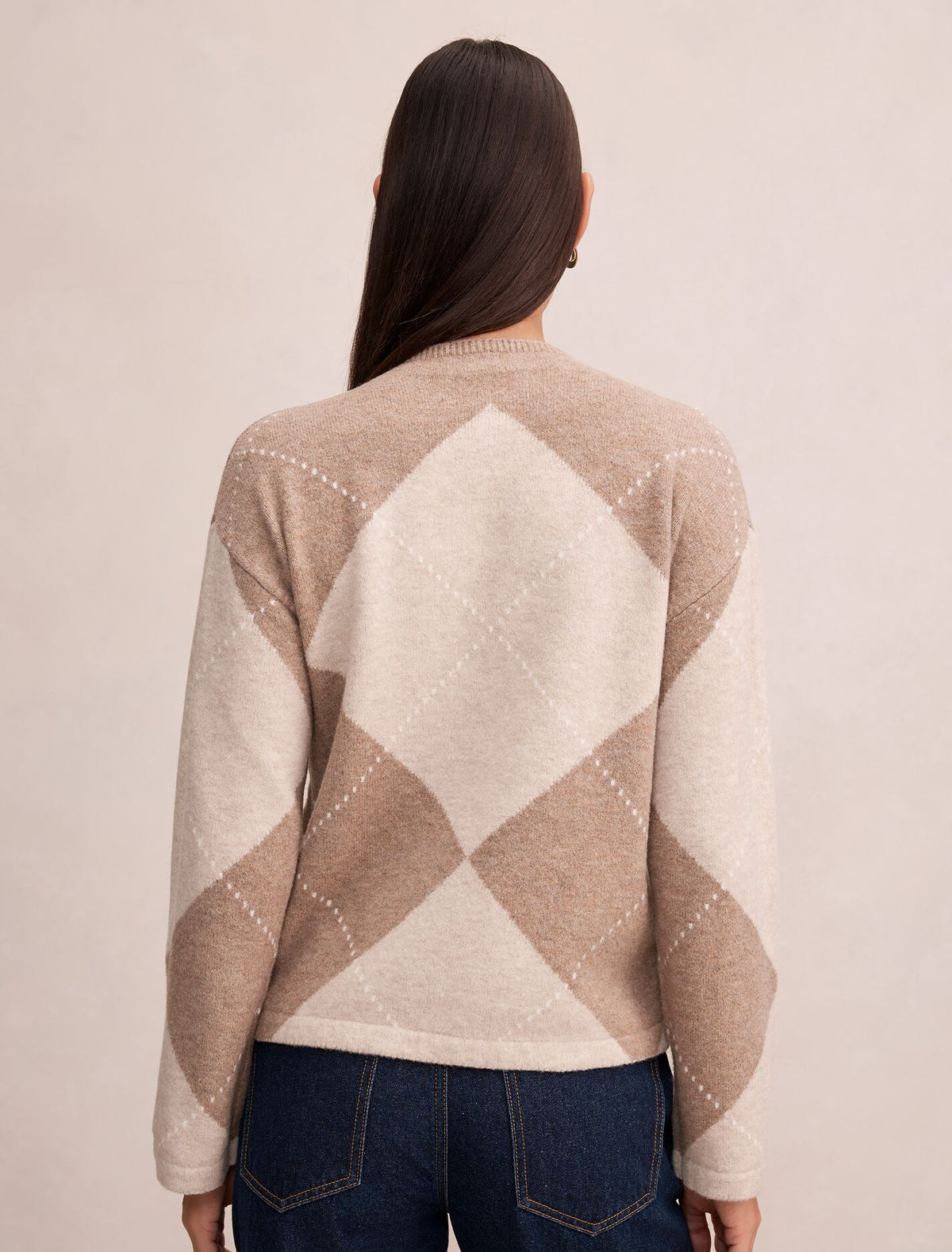 Amal Argyle Sweater