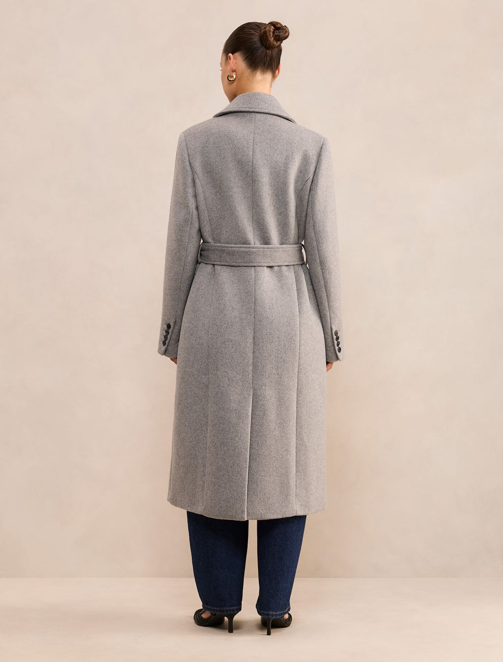 Aydee Petite Double Breasted Coat