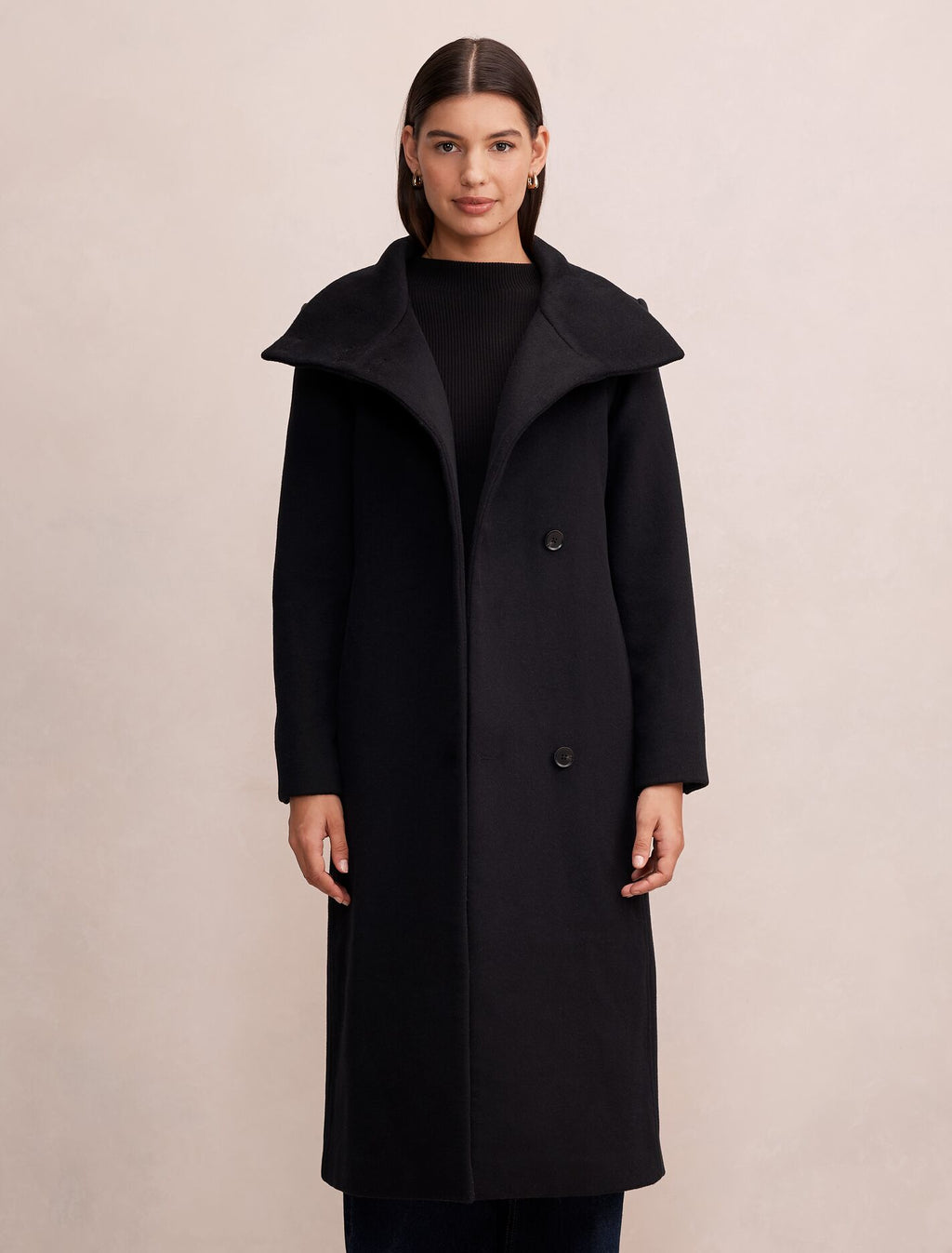Rue Funnel Neck Coat