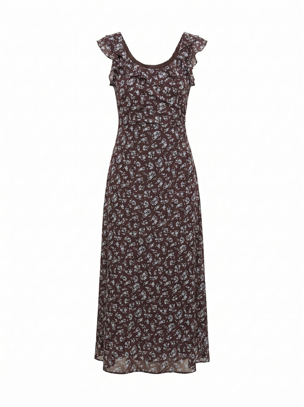 Paige Ruffle Midi Dress