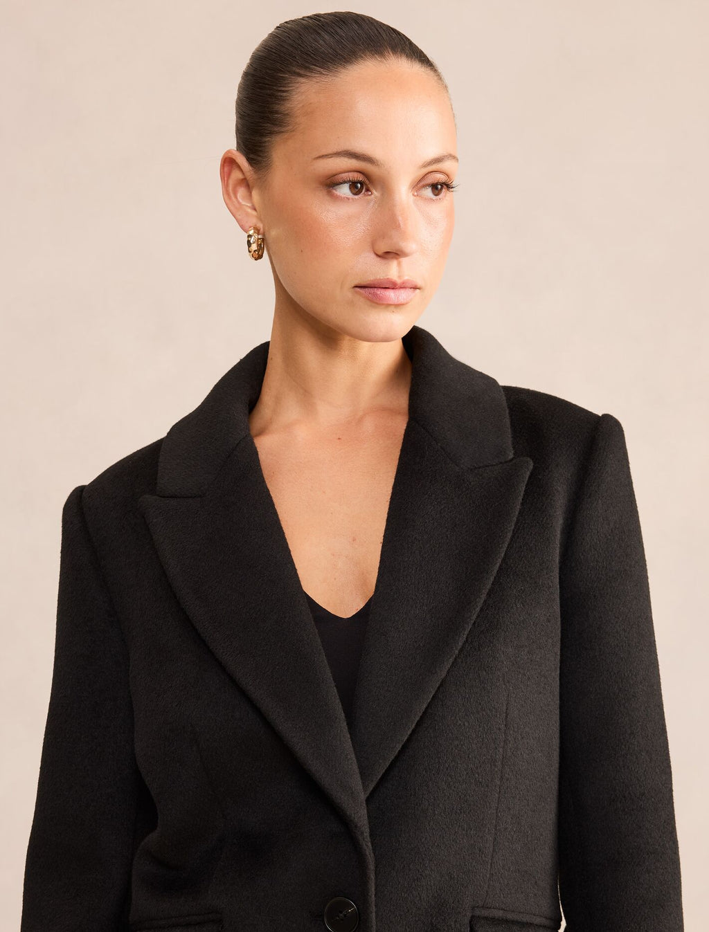 Avery Petite Single Breasted Coat