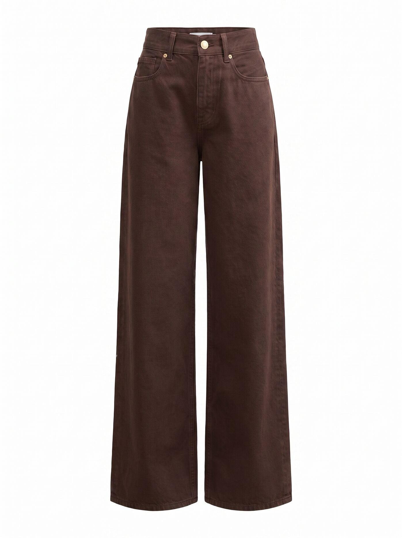 Gia Petite High Rise Wide Leg Jean