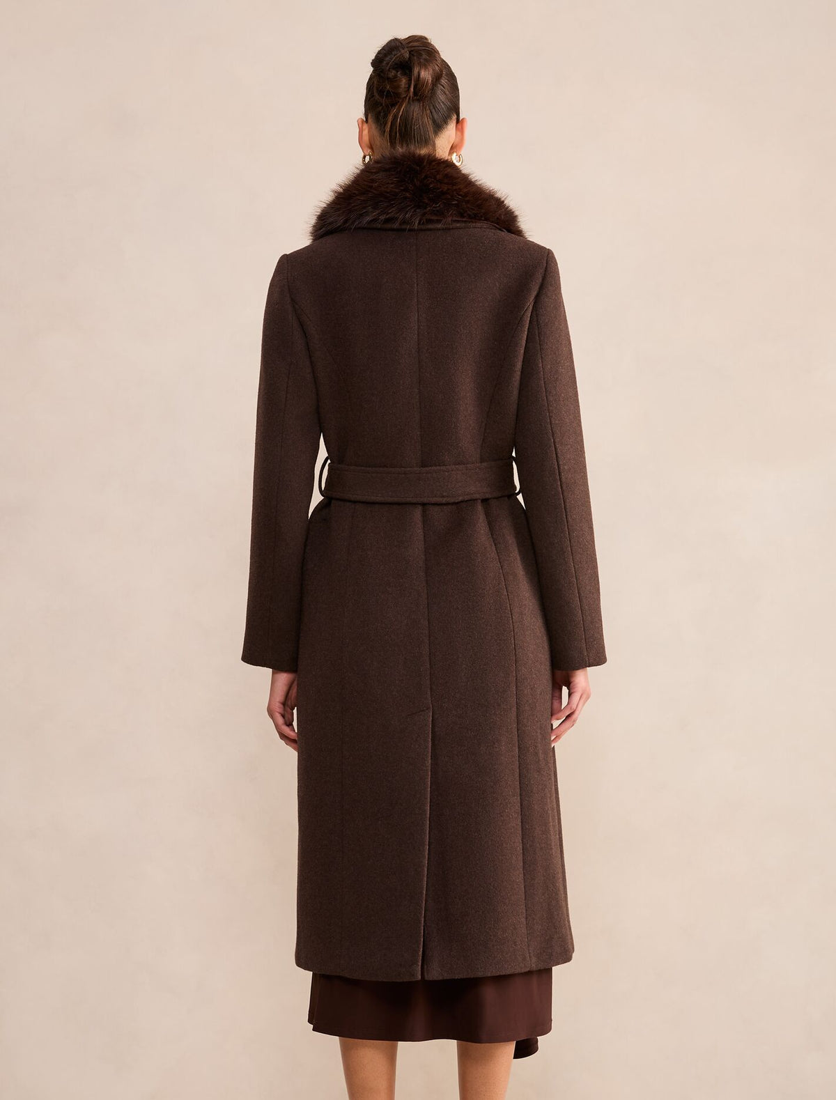 Esme Faux Fur Collar Coat