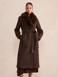 Esme Faux Fur Collar Coat