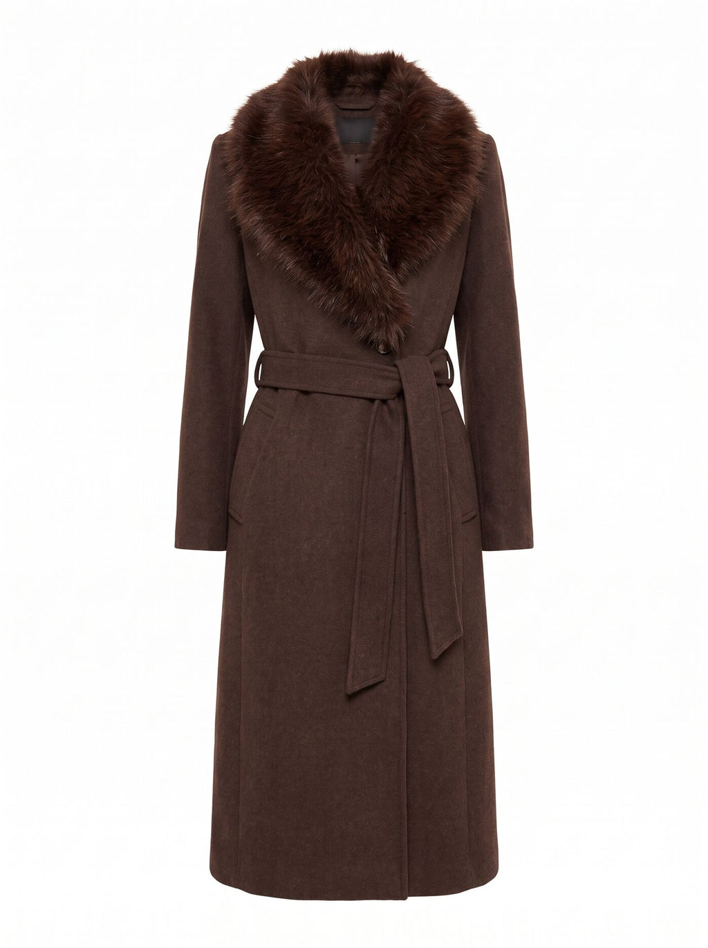 Esme Faux Fur Collar Coat