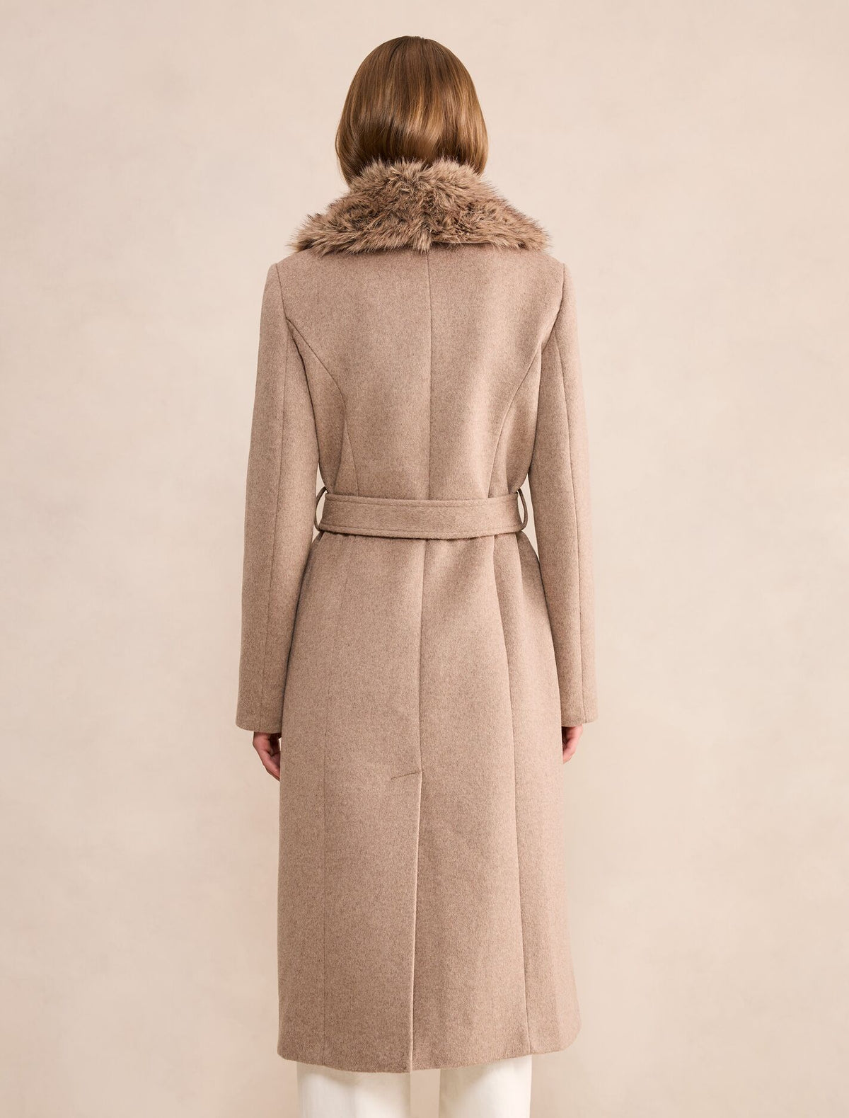 Esme Faux Fur Collar Coat