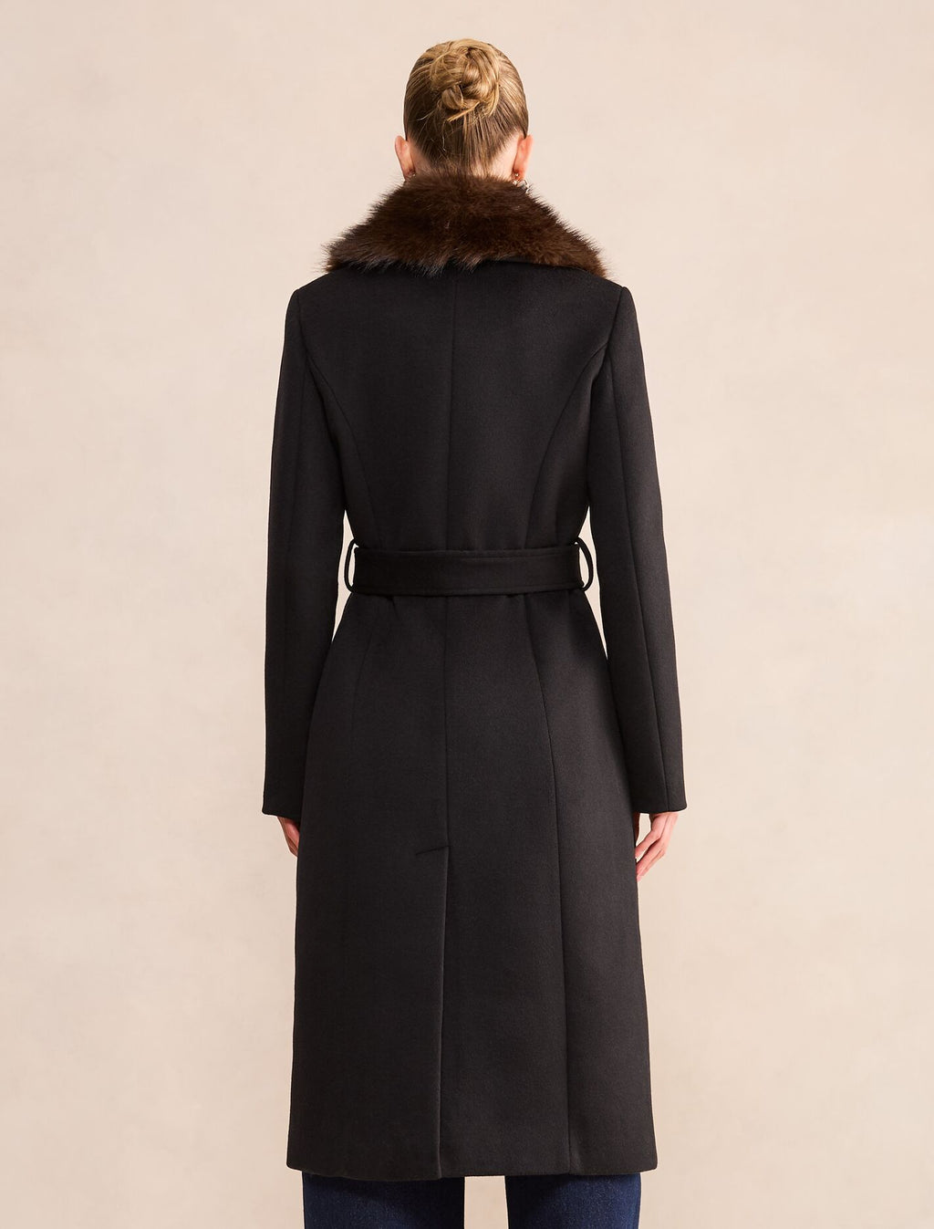 Esme Faux Fur Collar Coat