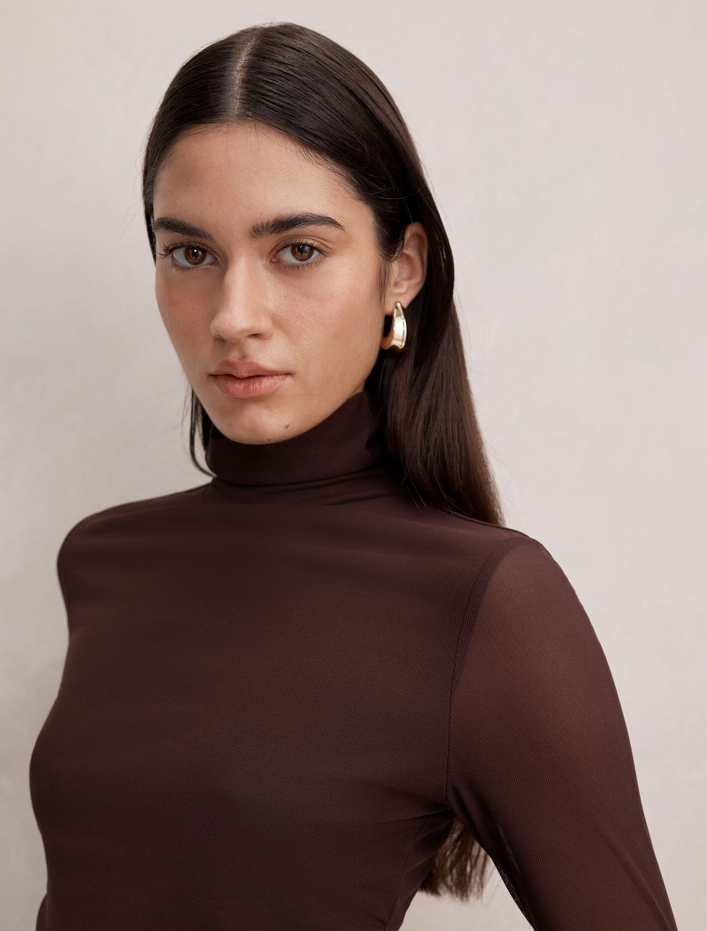Halston Rollneck Long Sleeve