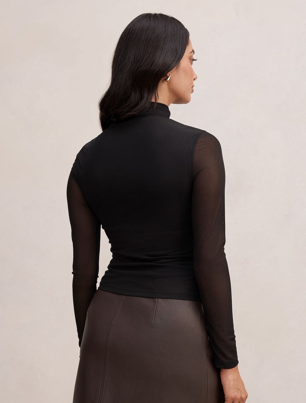 Halston Rollneck Long Sleeve