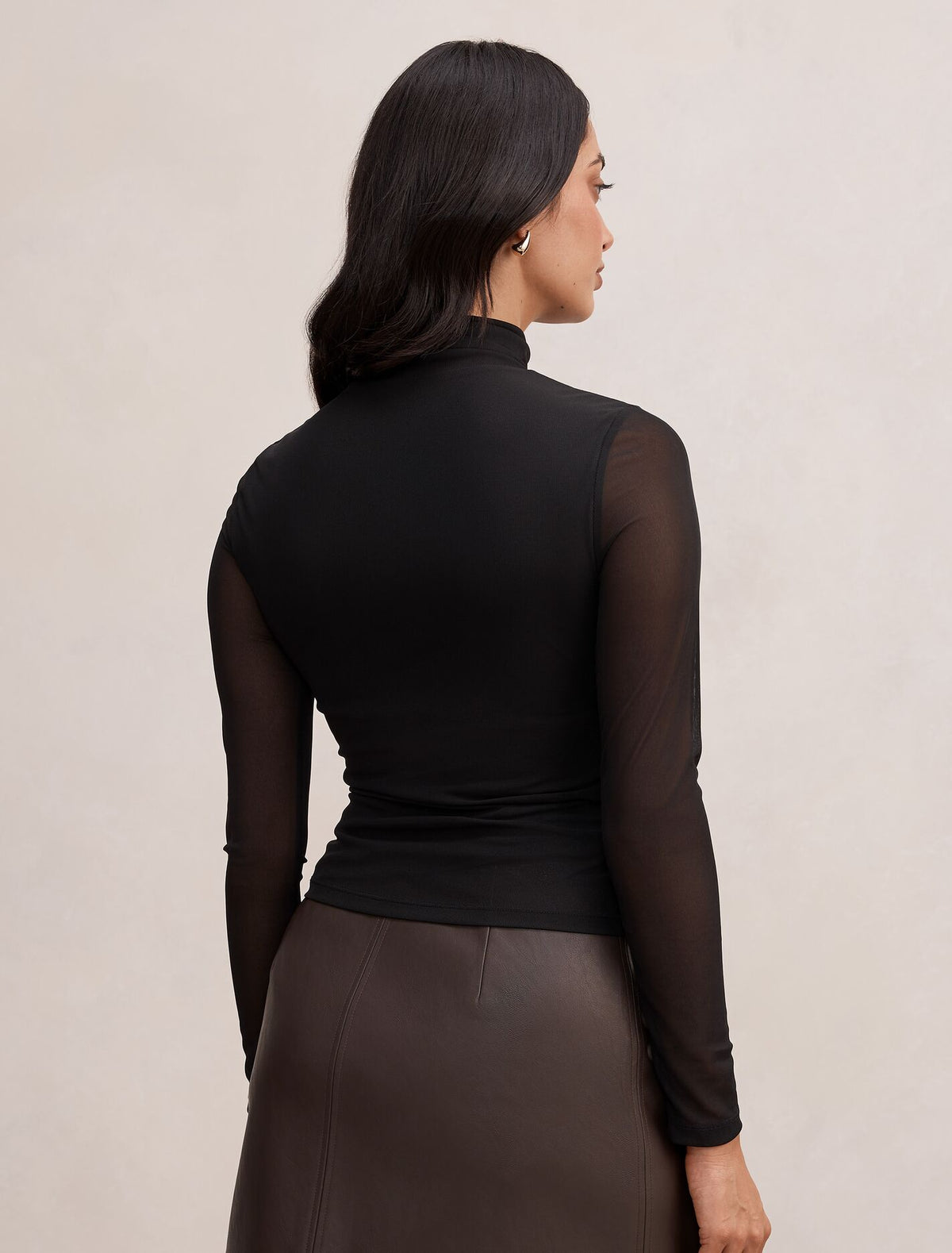 Halston Rollneck Long Sleeve