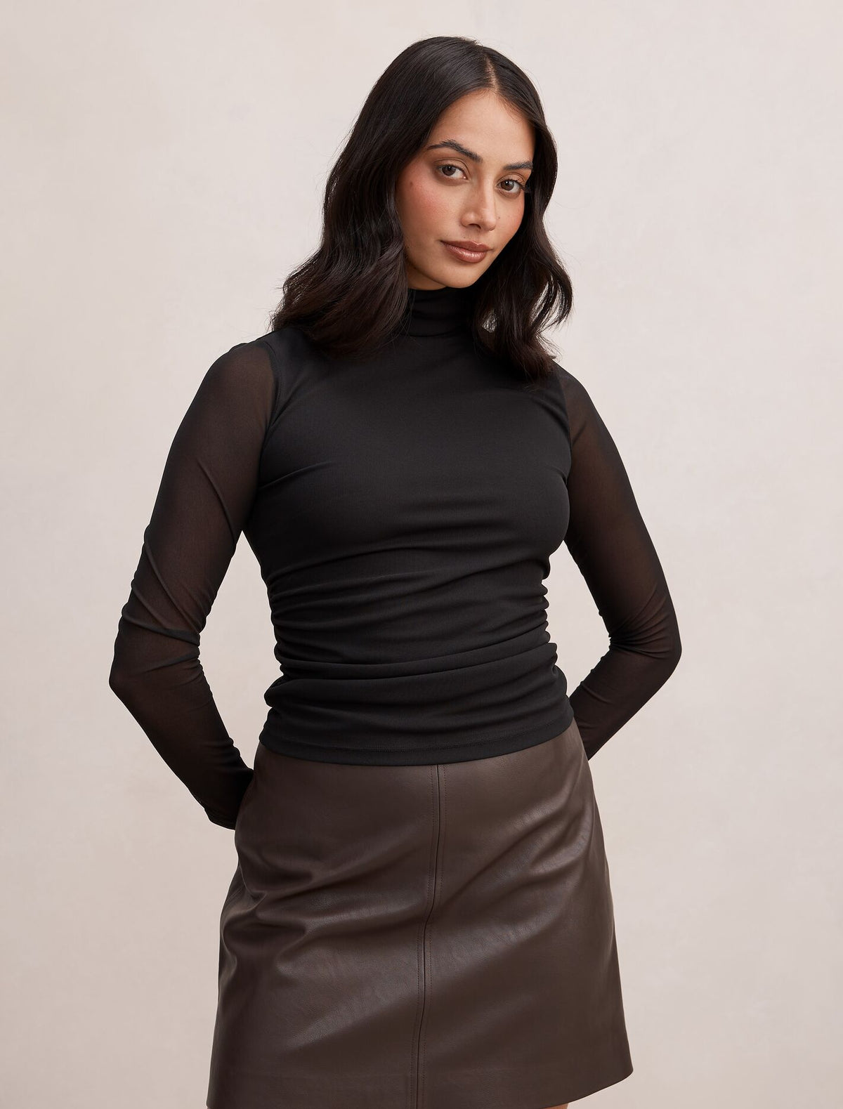 Halston Rollneck Long Sleeve