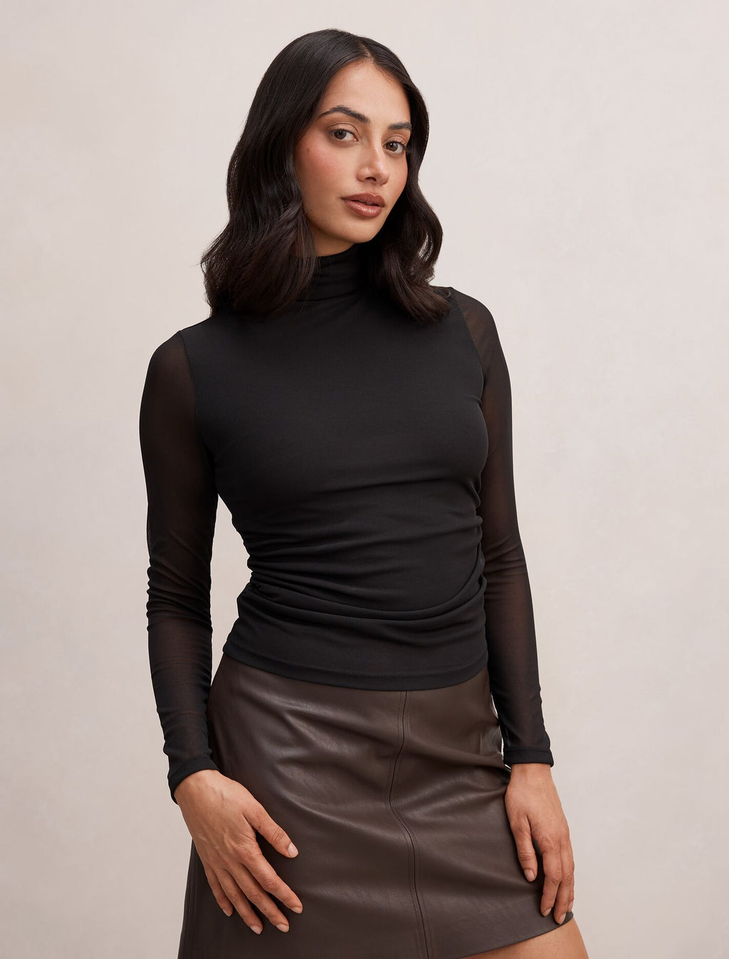 Halston Rollneck Long Sleeve
