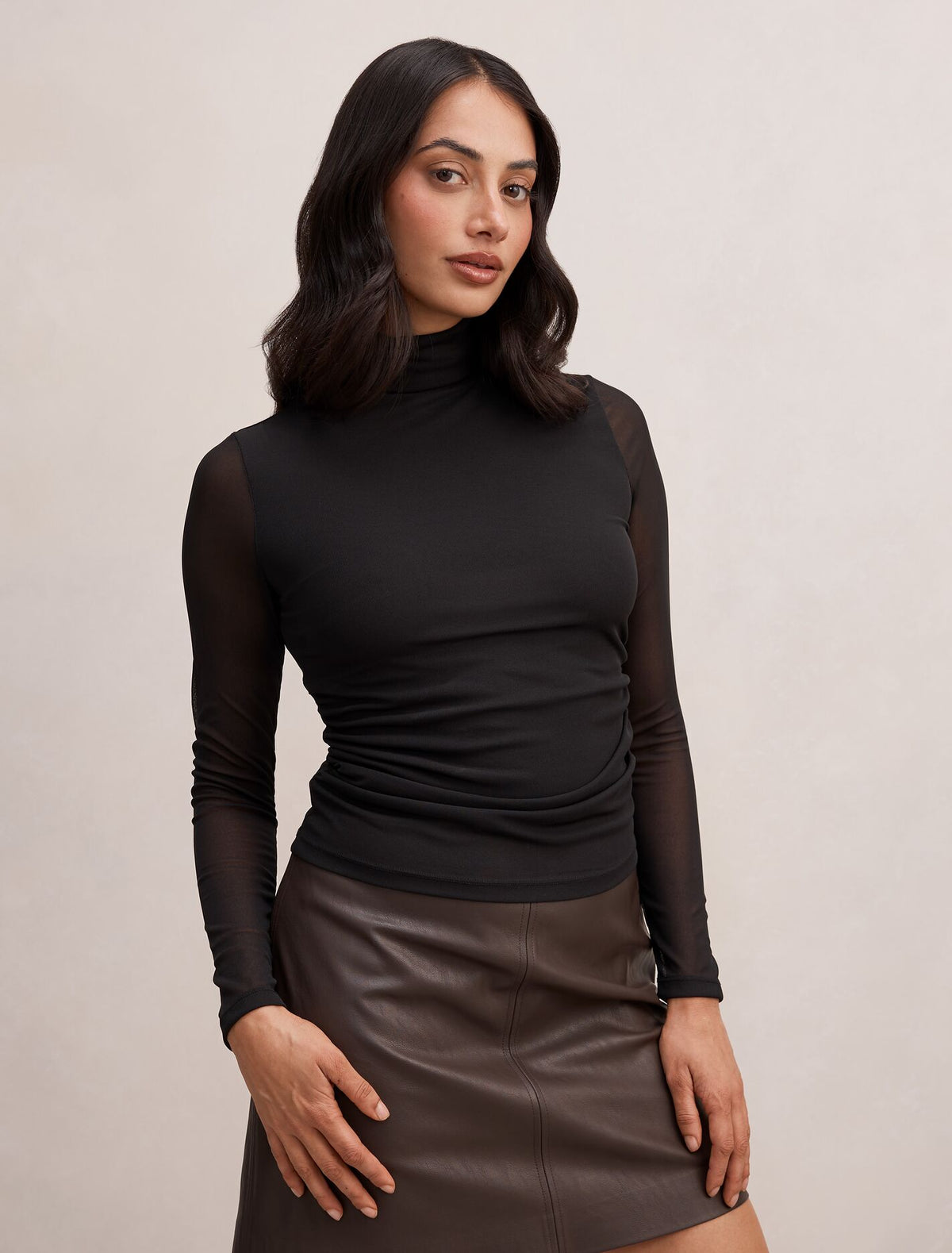 Halston Rollneck Long Sleeve