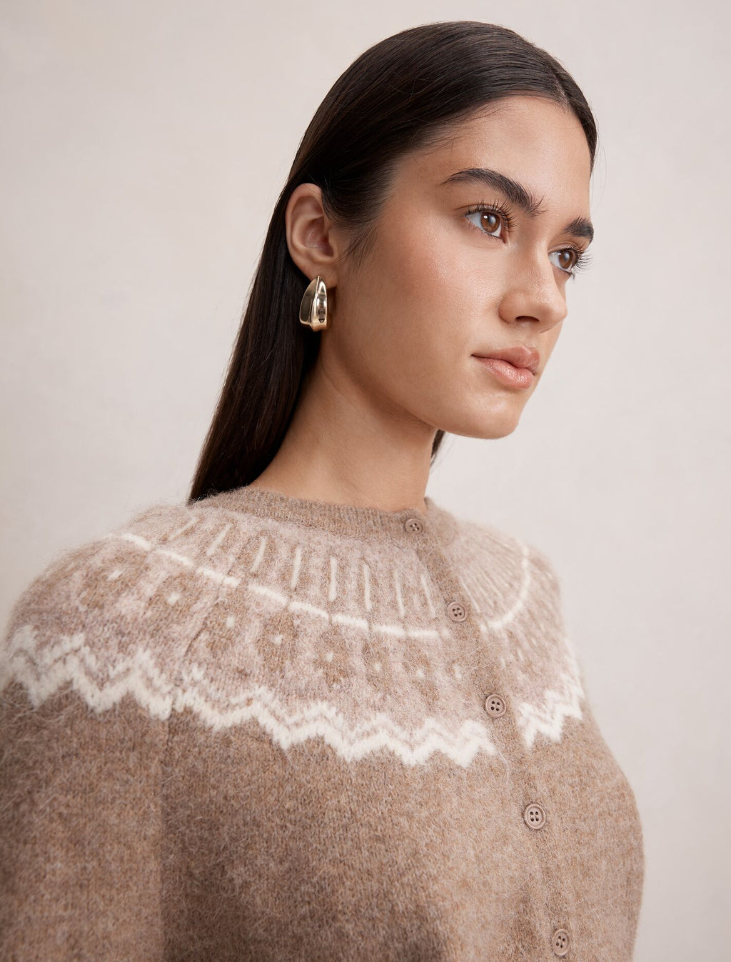 Billie Fairisle Cardigan