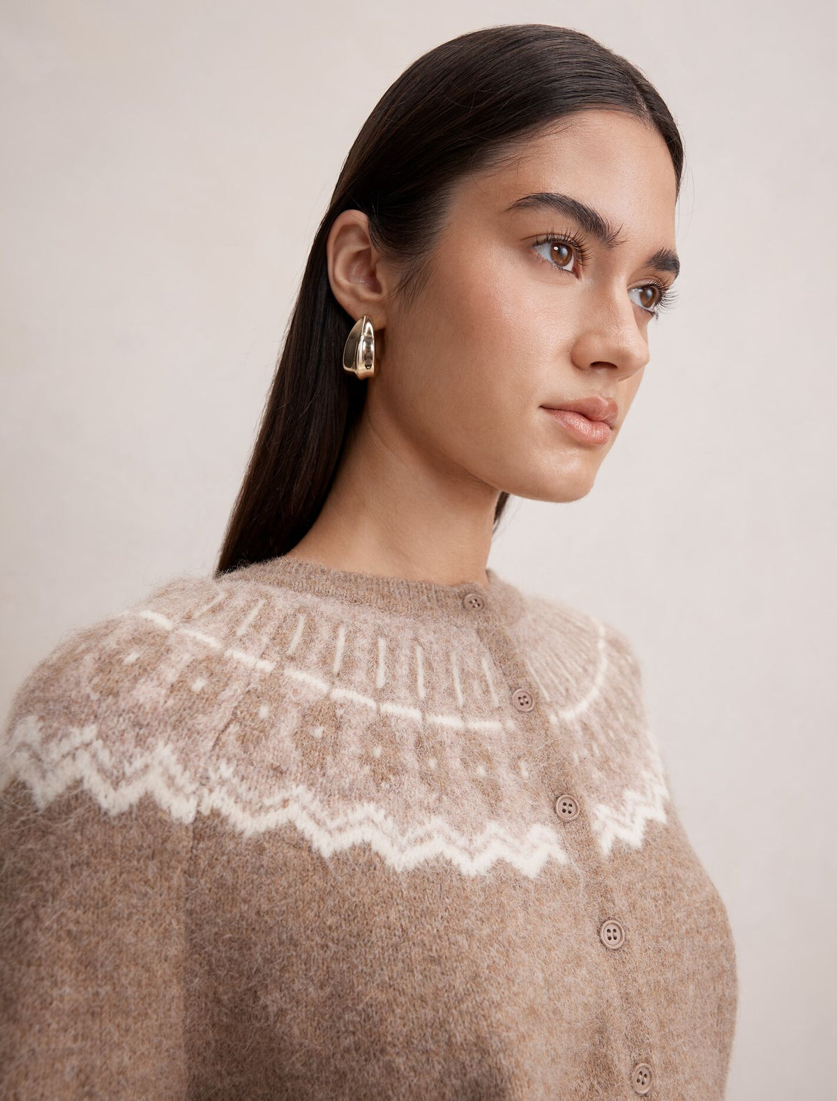 Billie Fairisle Cardigan