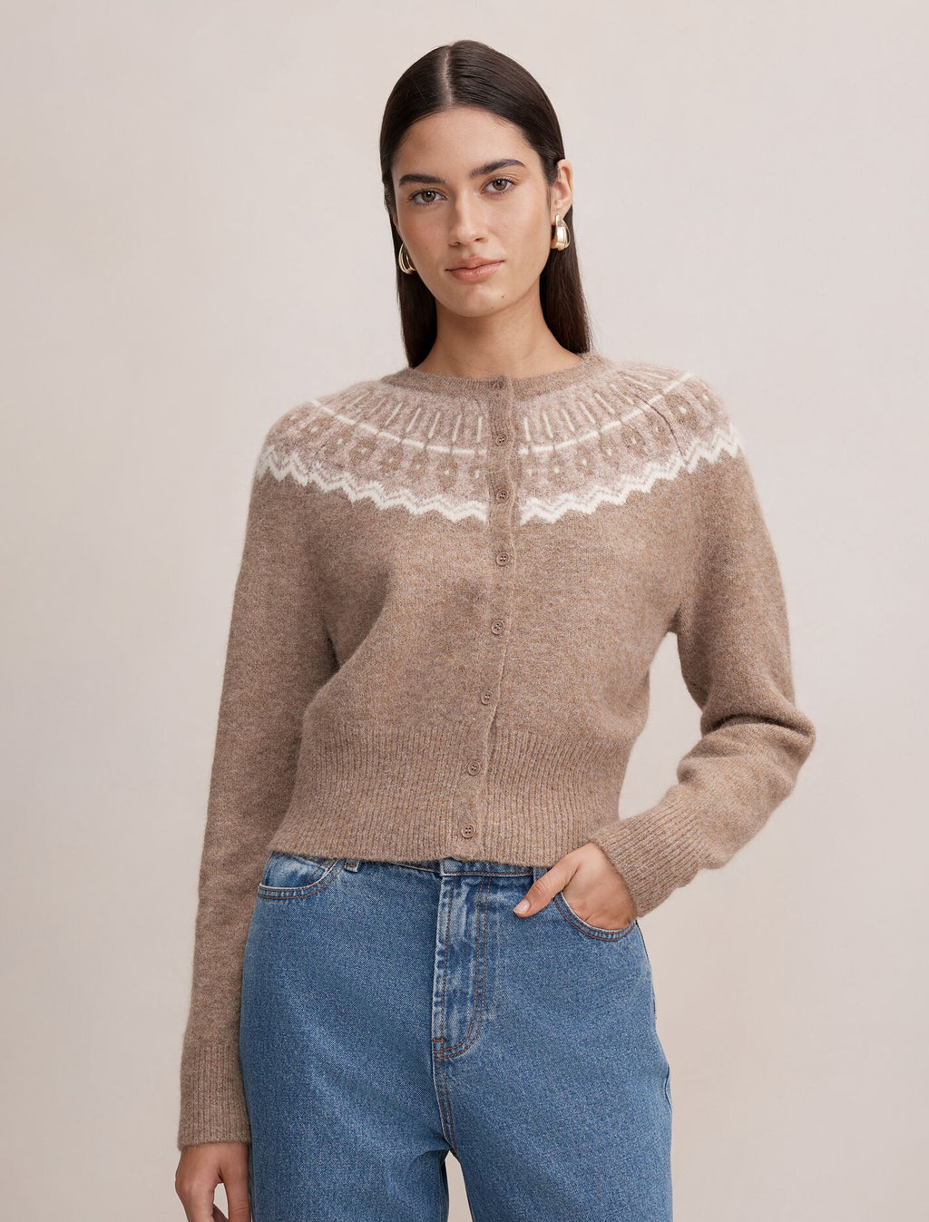 Billie Fairisle Cardigan
