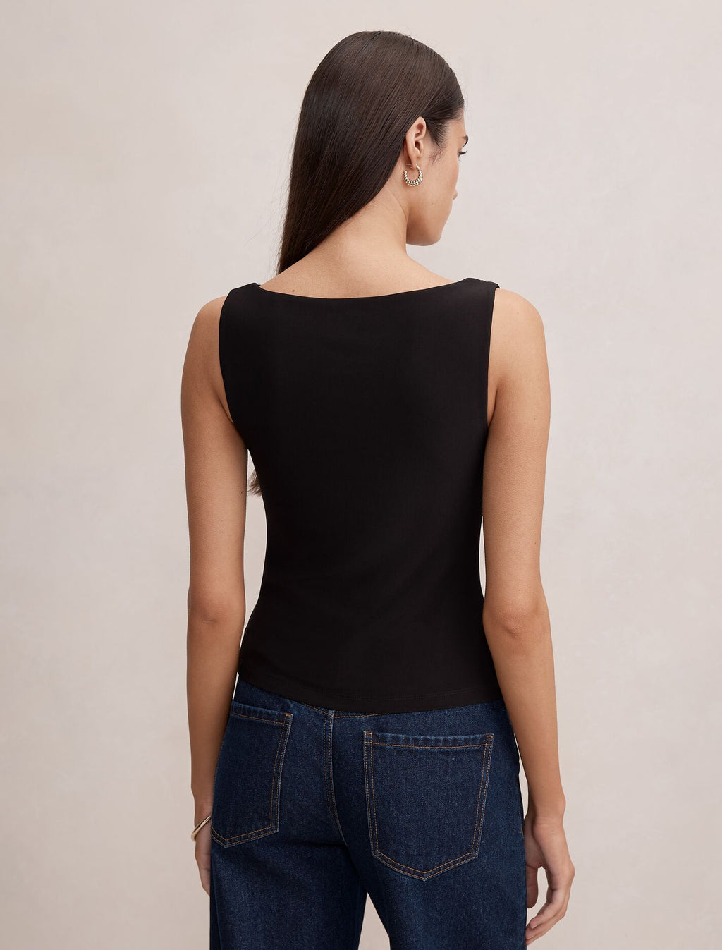 Hope Layered Lace Cowl Top