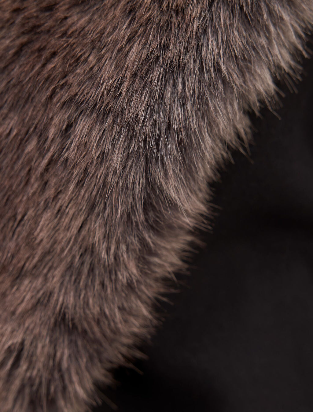 Megan Faux Fur Collar Jacket