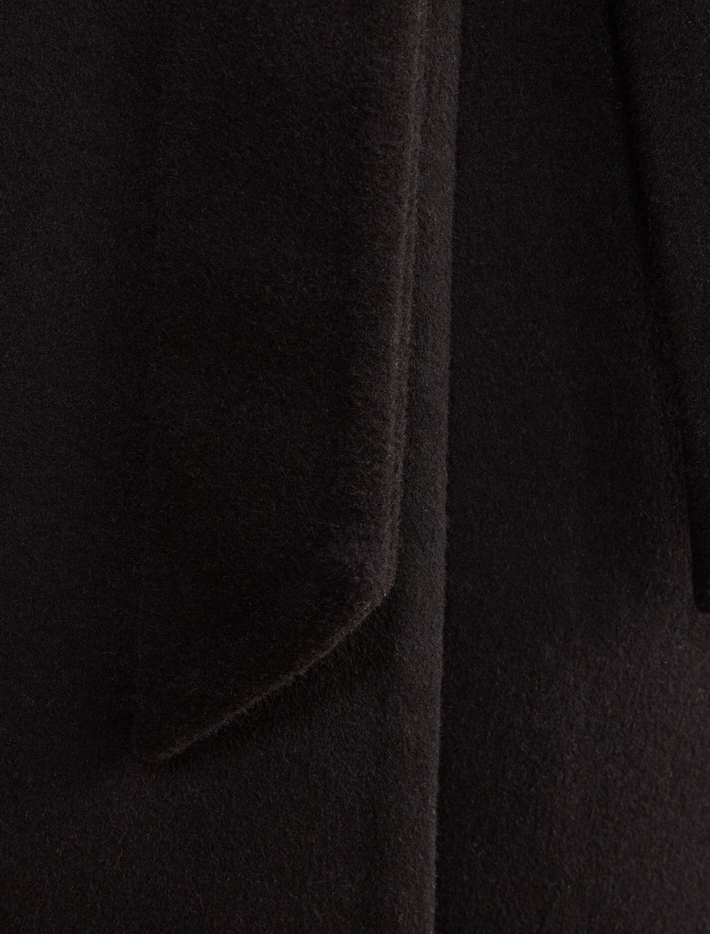 Courtney Curved Funnel Neck Coat