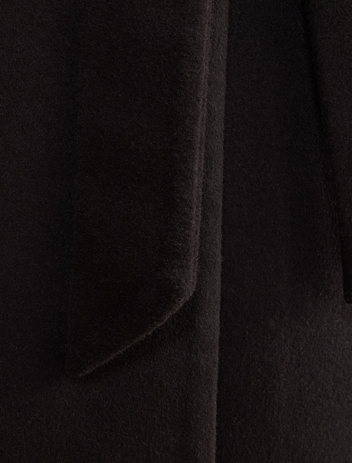 Courtney Curved Funnel Neck Coat