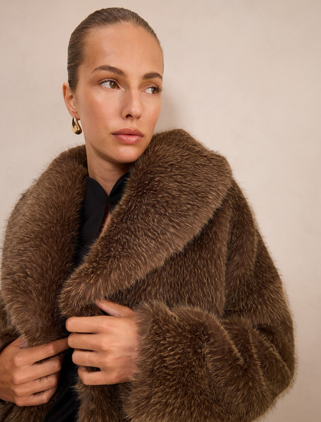 Frankie Faux Fur Jacket