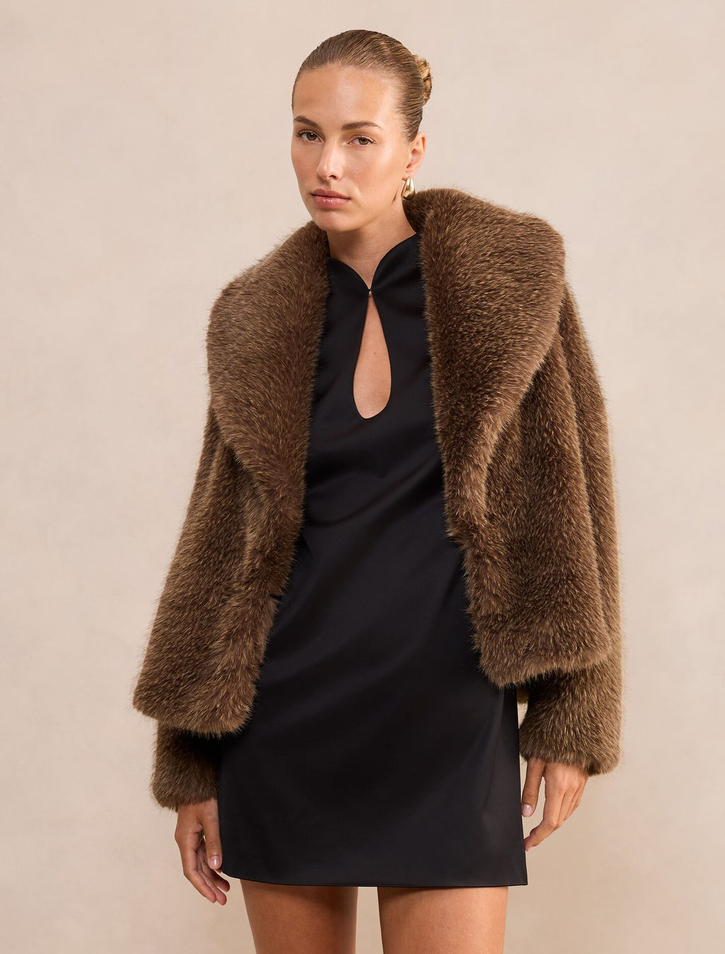 Frankie Faux Fur Jacket