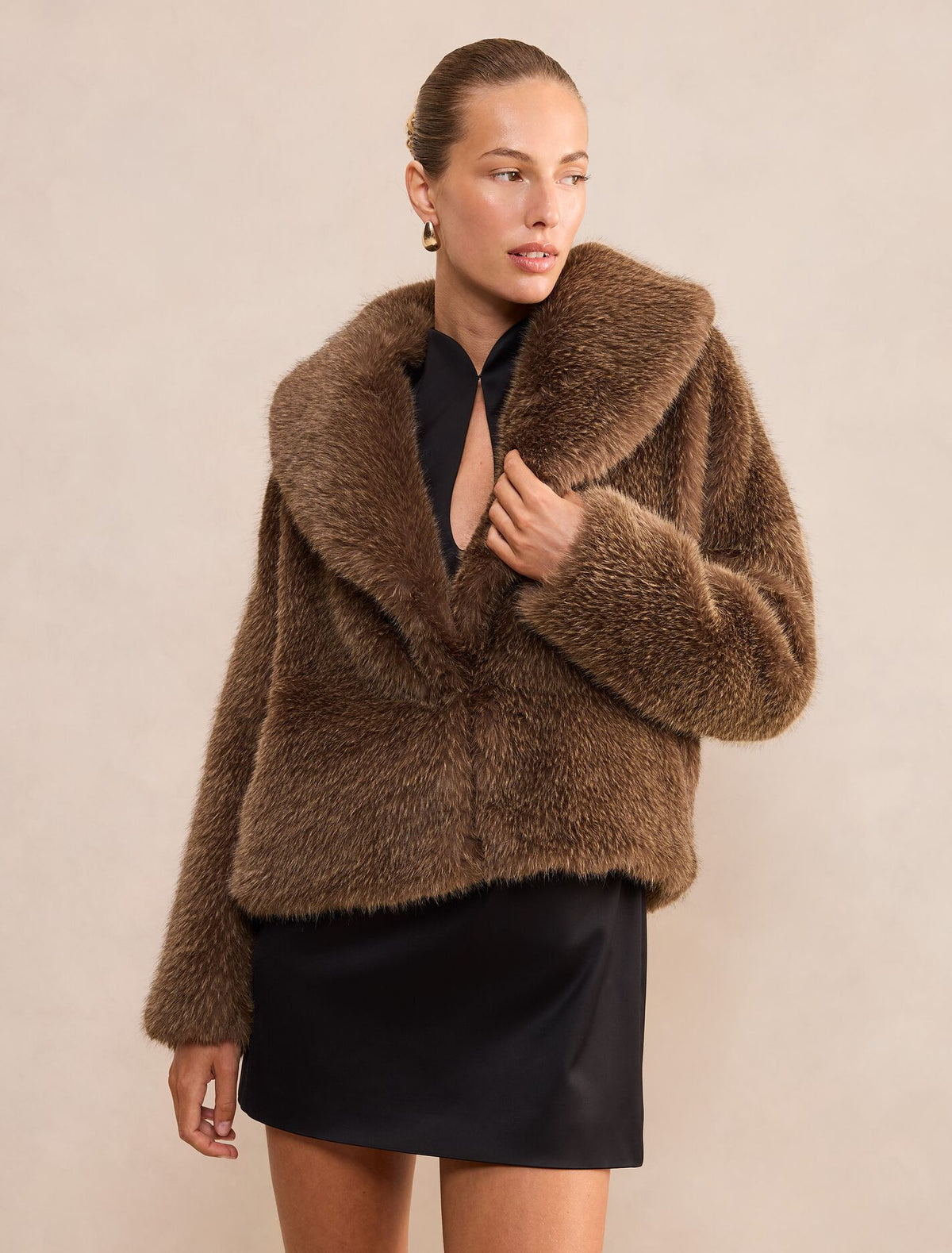 Frankie Faux Fur Jacket
