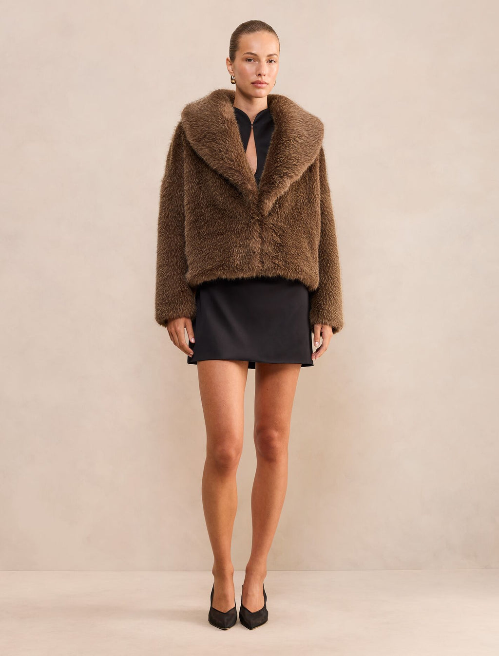 Frankie Faux Fur Jacket