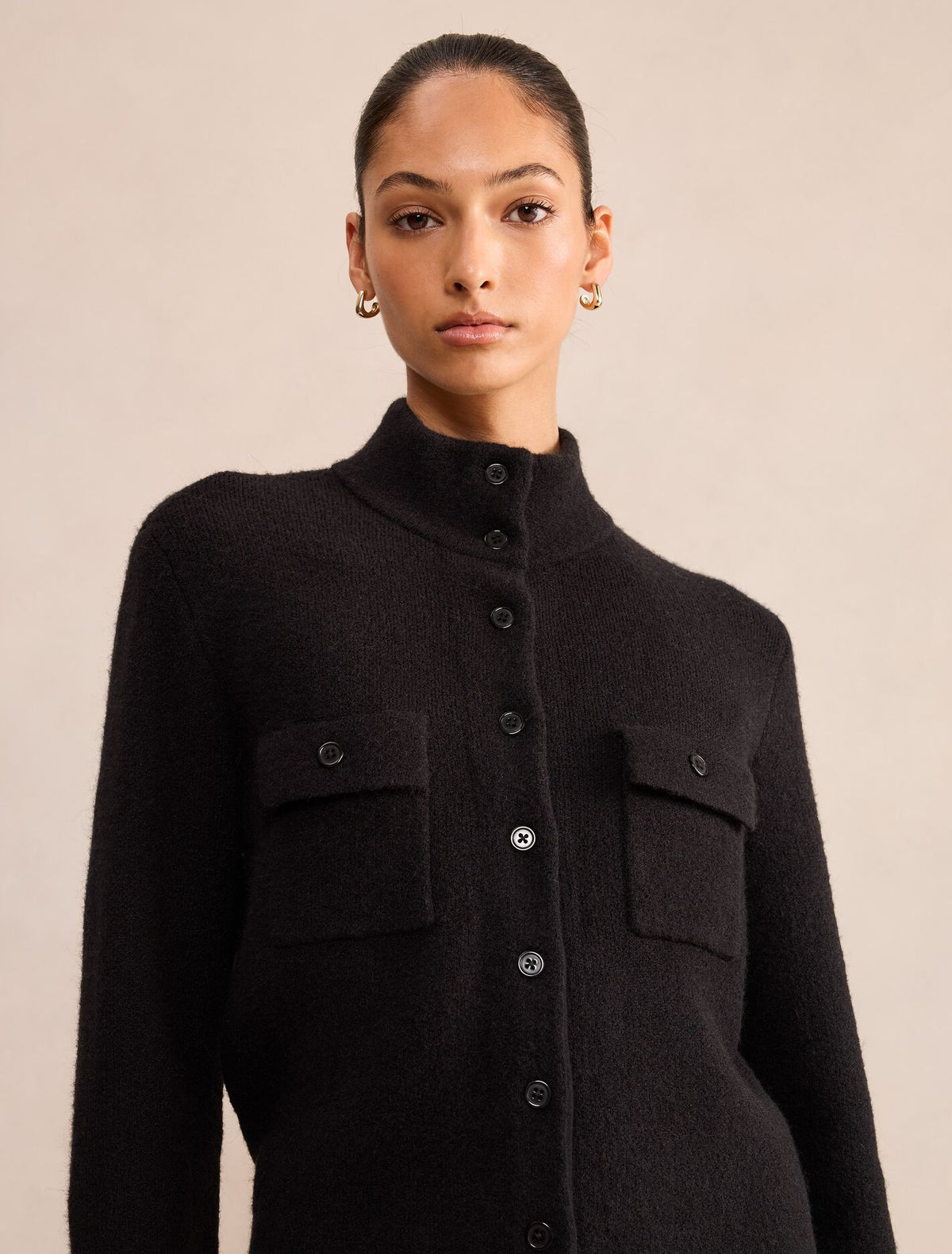 Piper Funnel Neck Cardigan