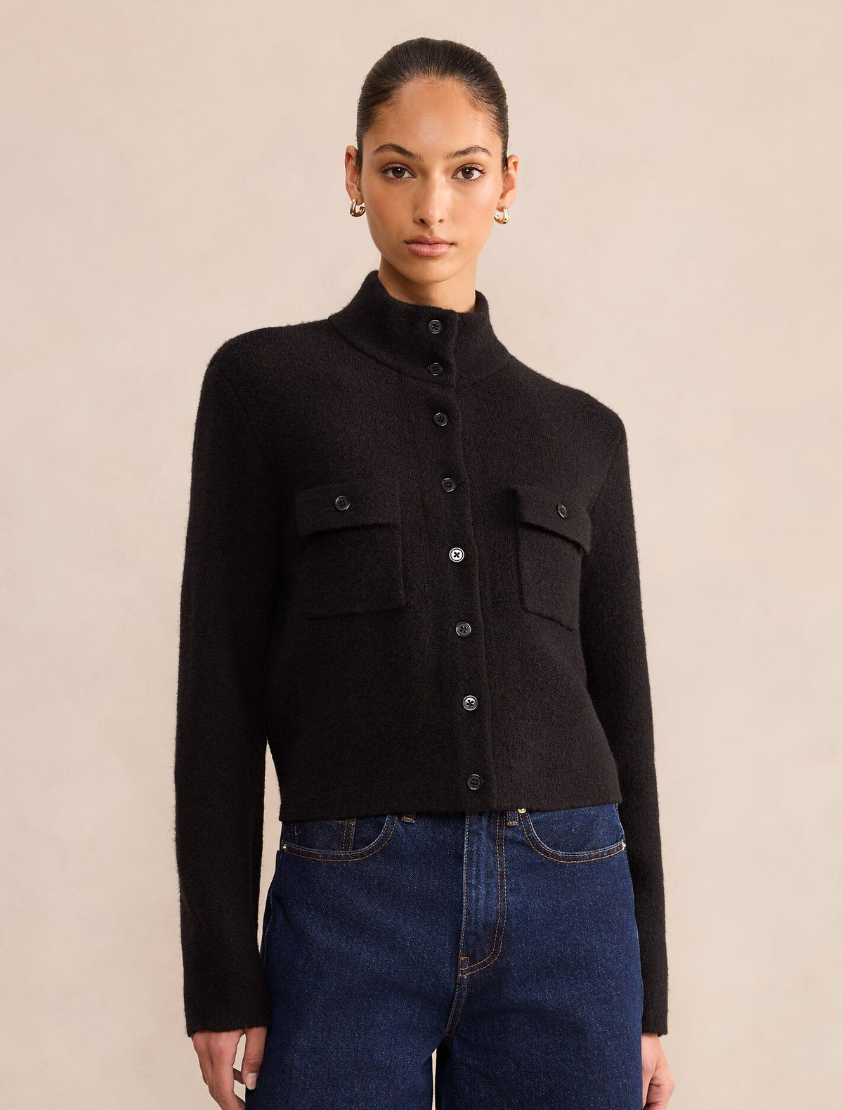 Piper Funnel Neck Cardigan