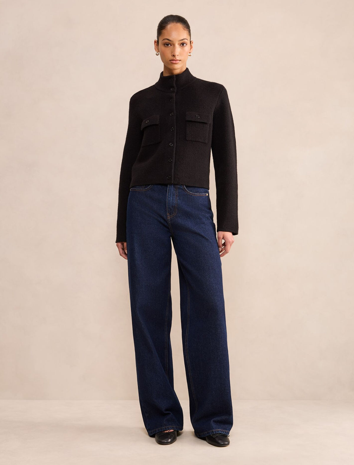 Piper Funnel Neck Cardigan