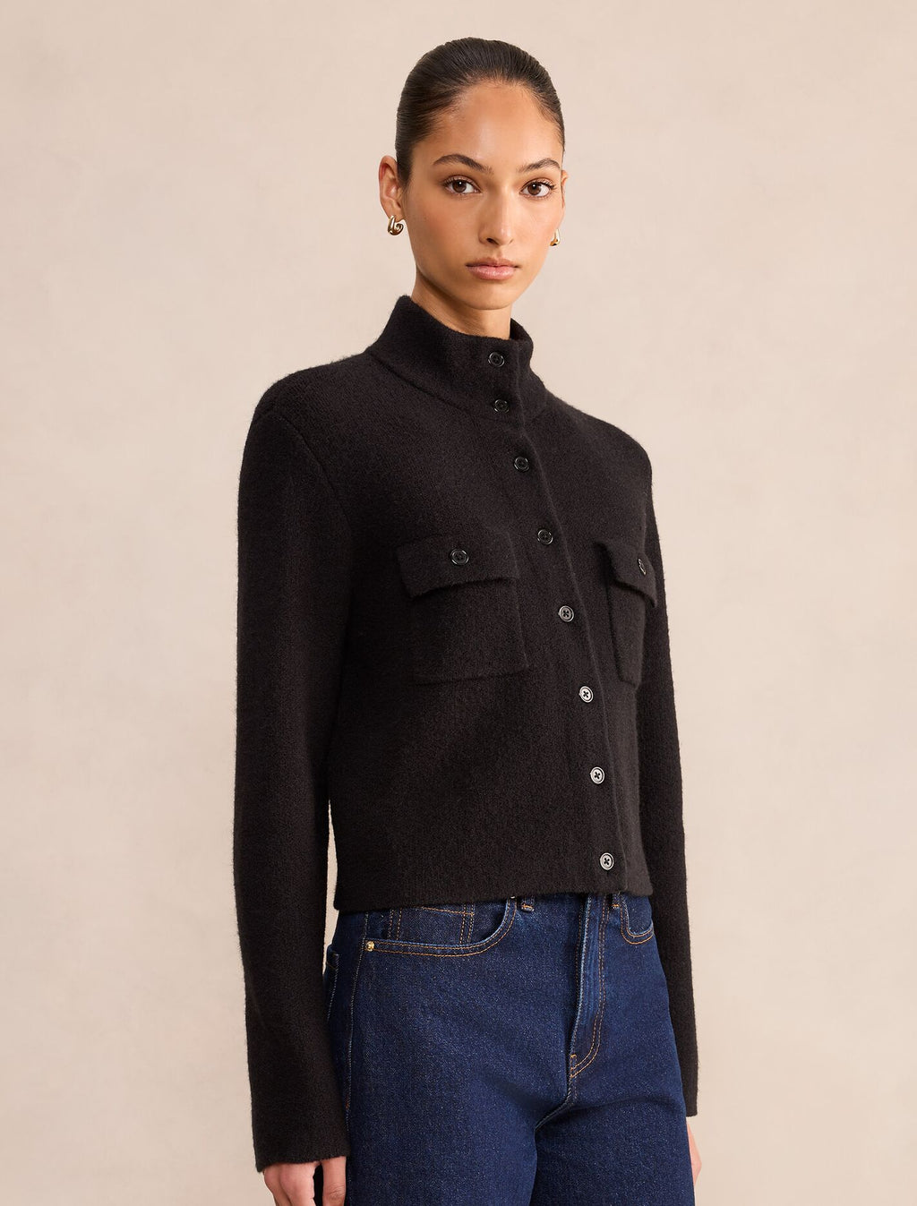 Piper Funnel Neck Cardigan