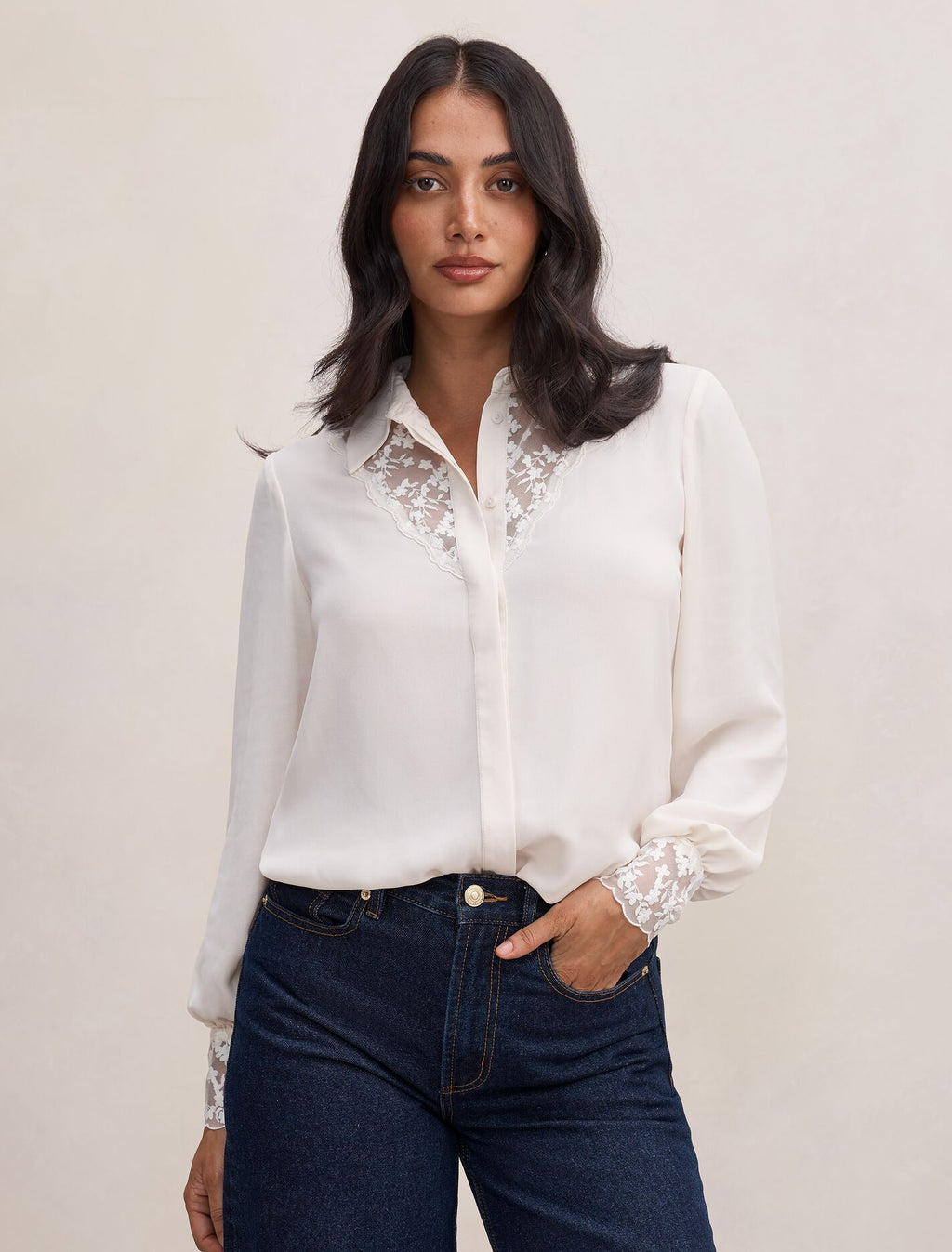 Hannah Lace Shirt