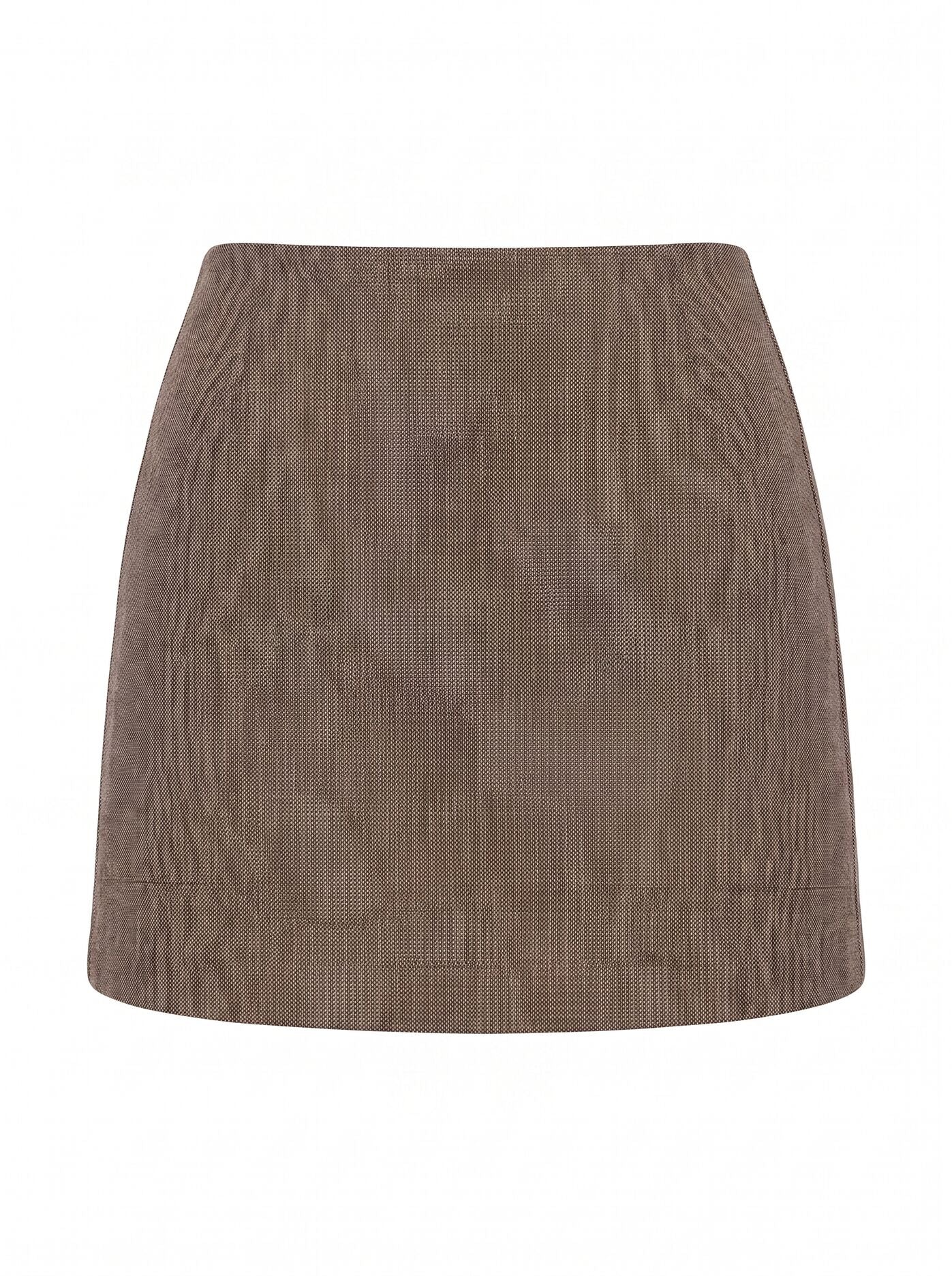 Clea Check Skirt