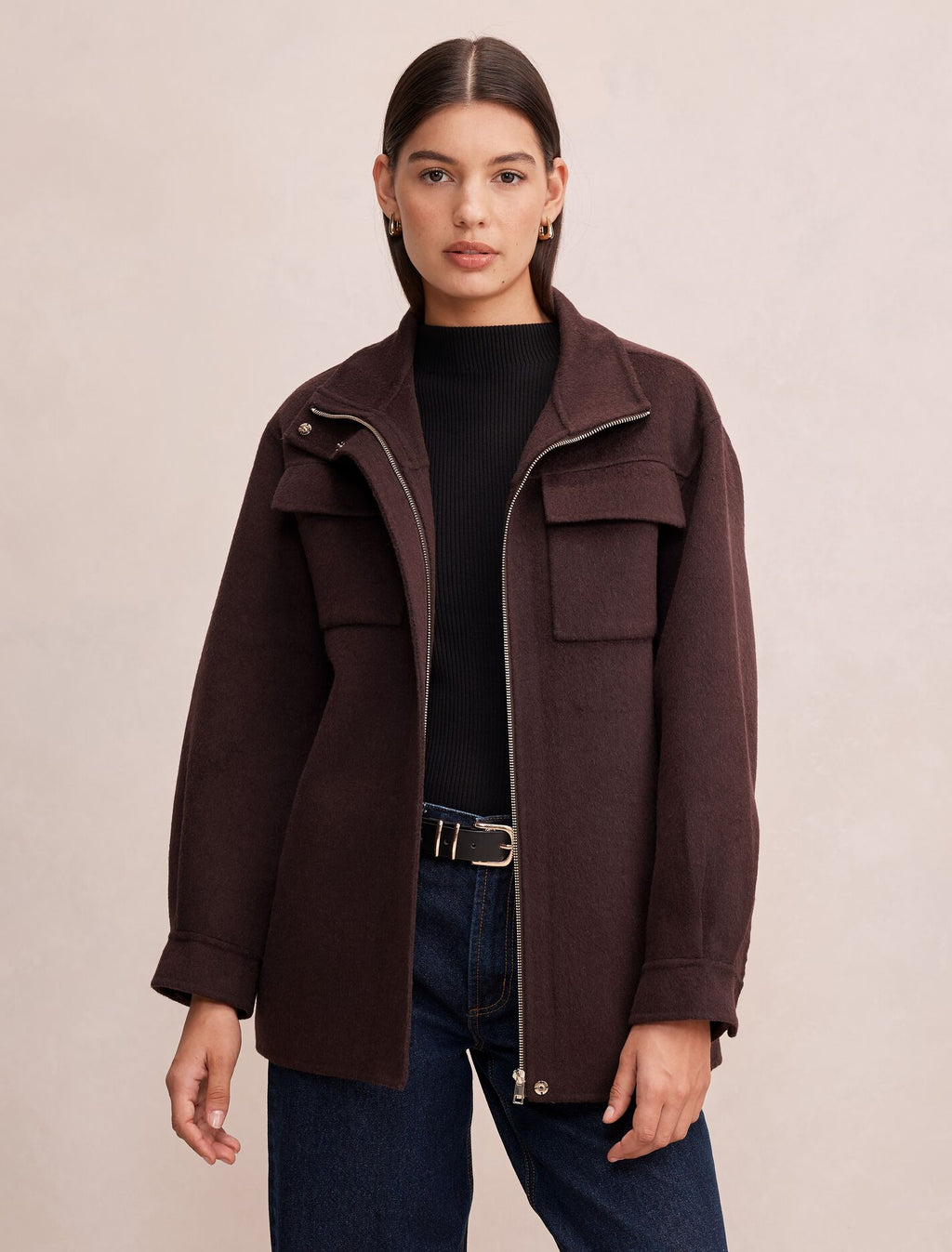 Wren Belted Shacket
