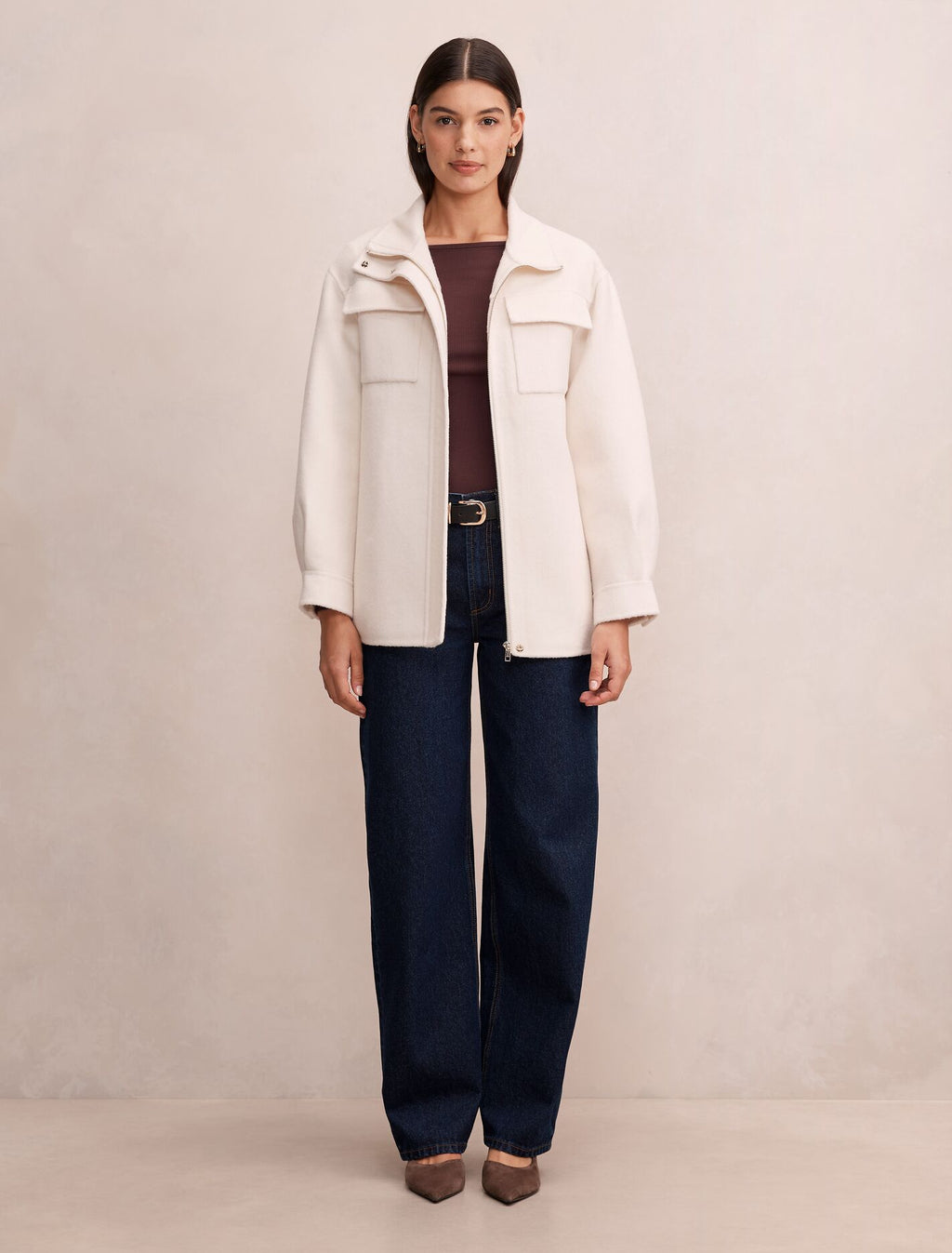 Wren Belted Shacket