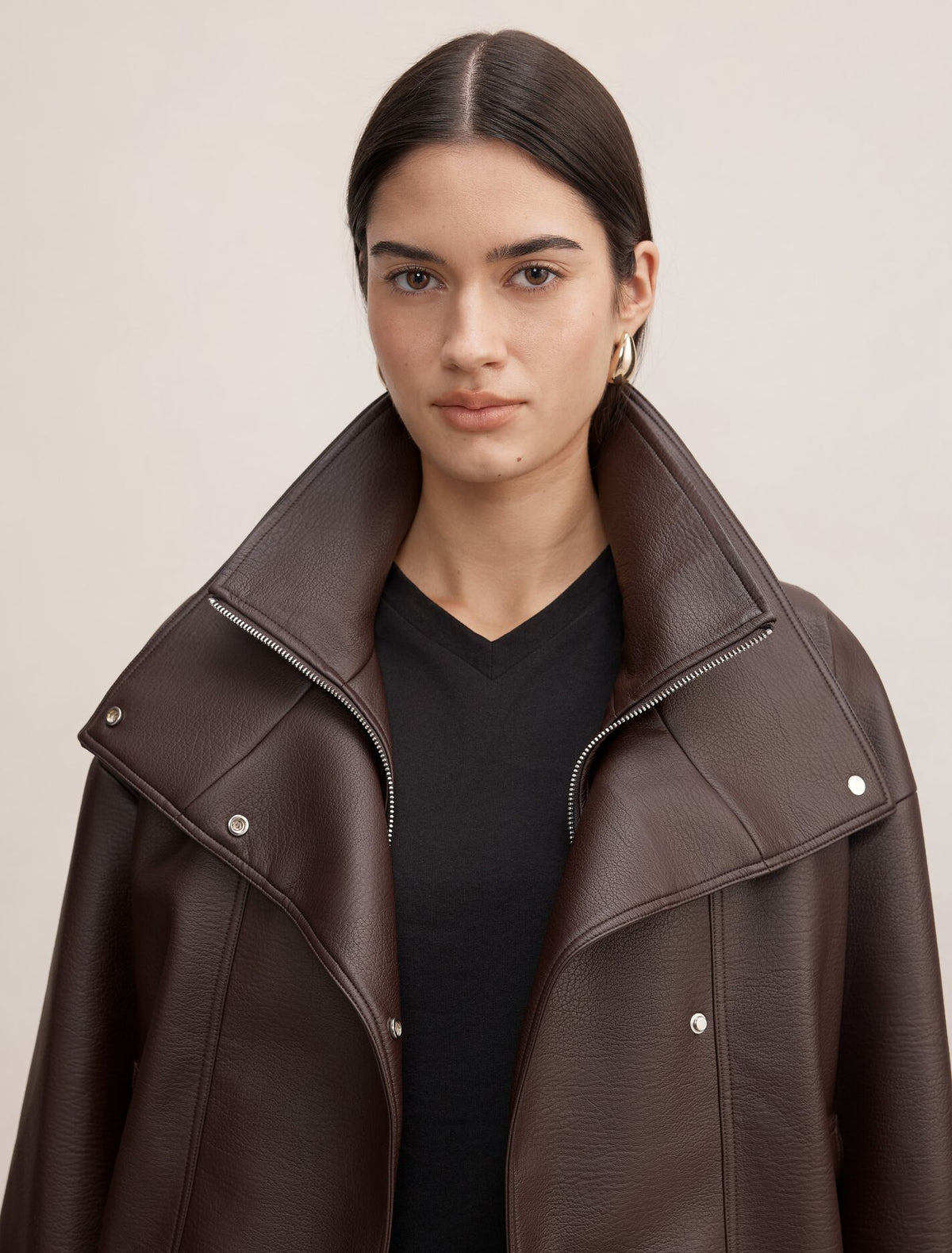 Bex Faux Leather Jacket