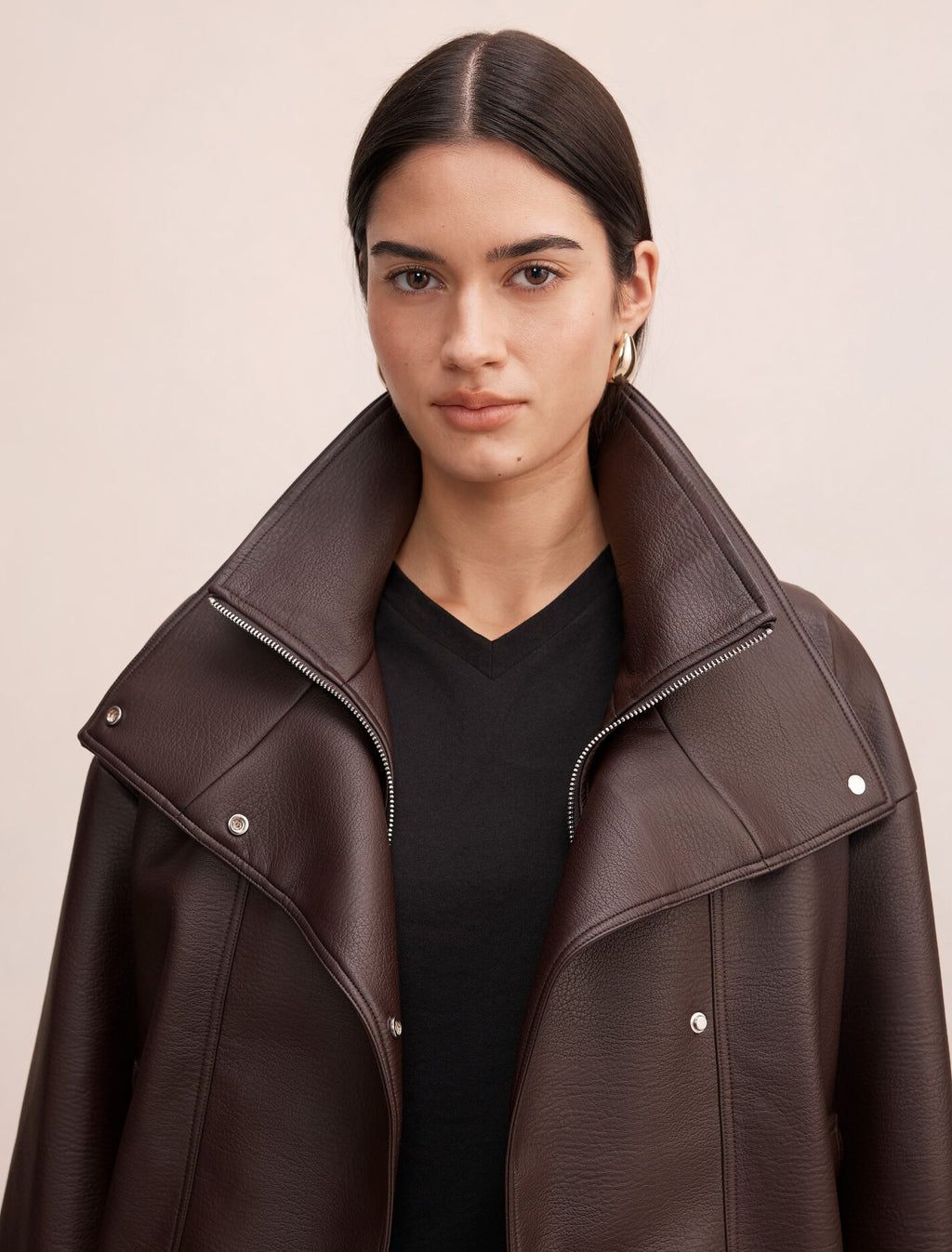 Bex Faux Leather Jacket